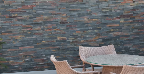 Decorative exterior wall cladding