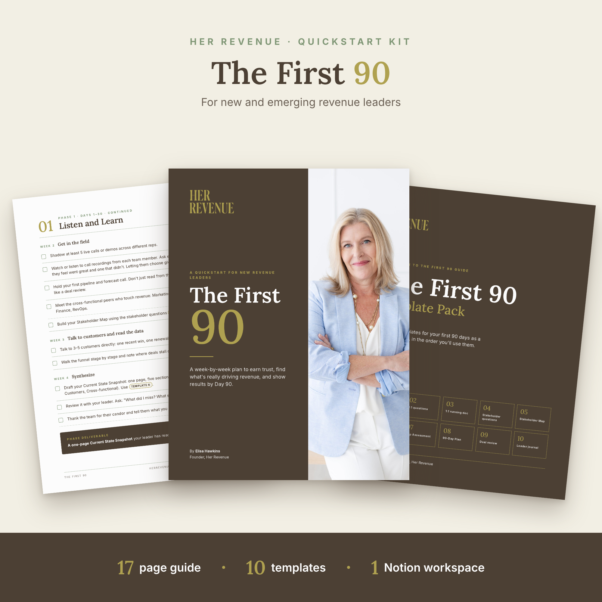 The First 90: A Quickstart Kit for New Revenue Leaders