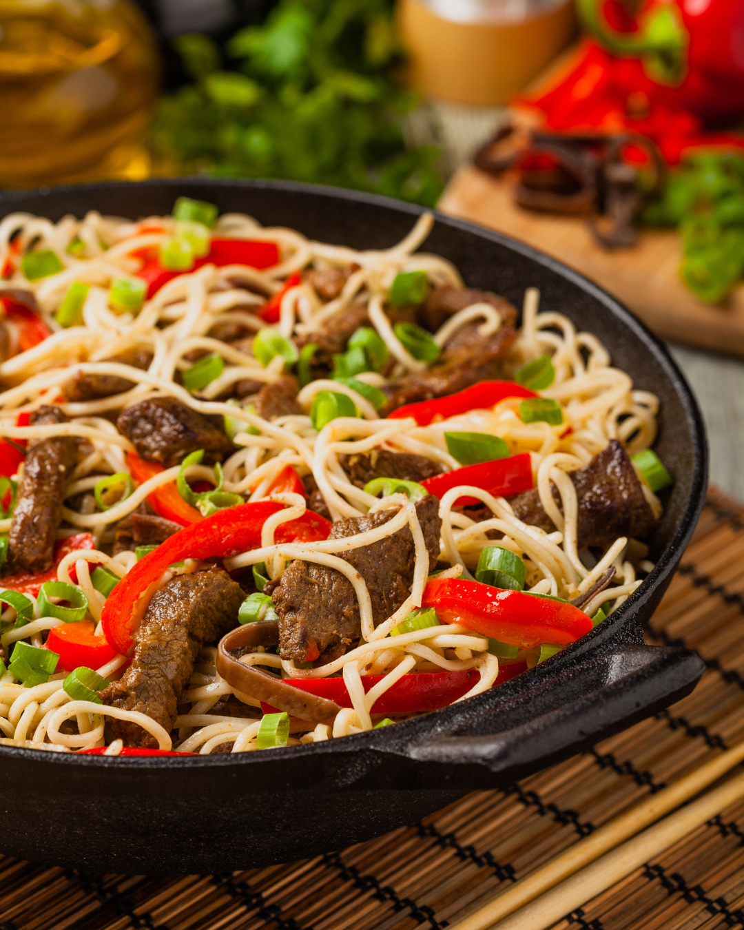 Wok de boeuf