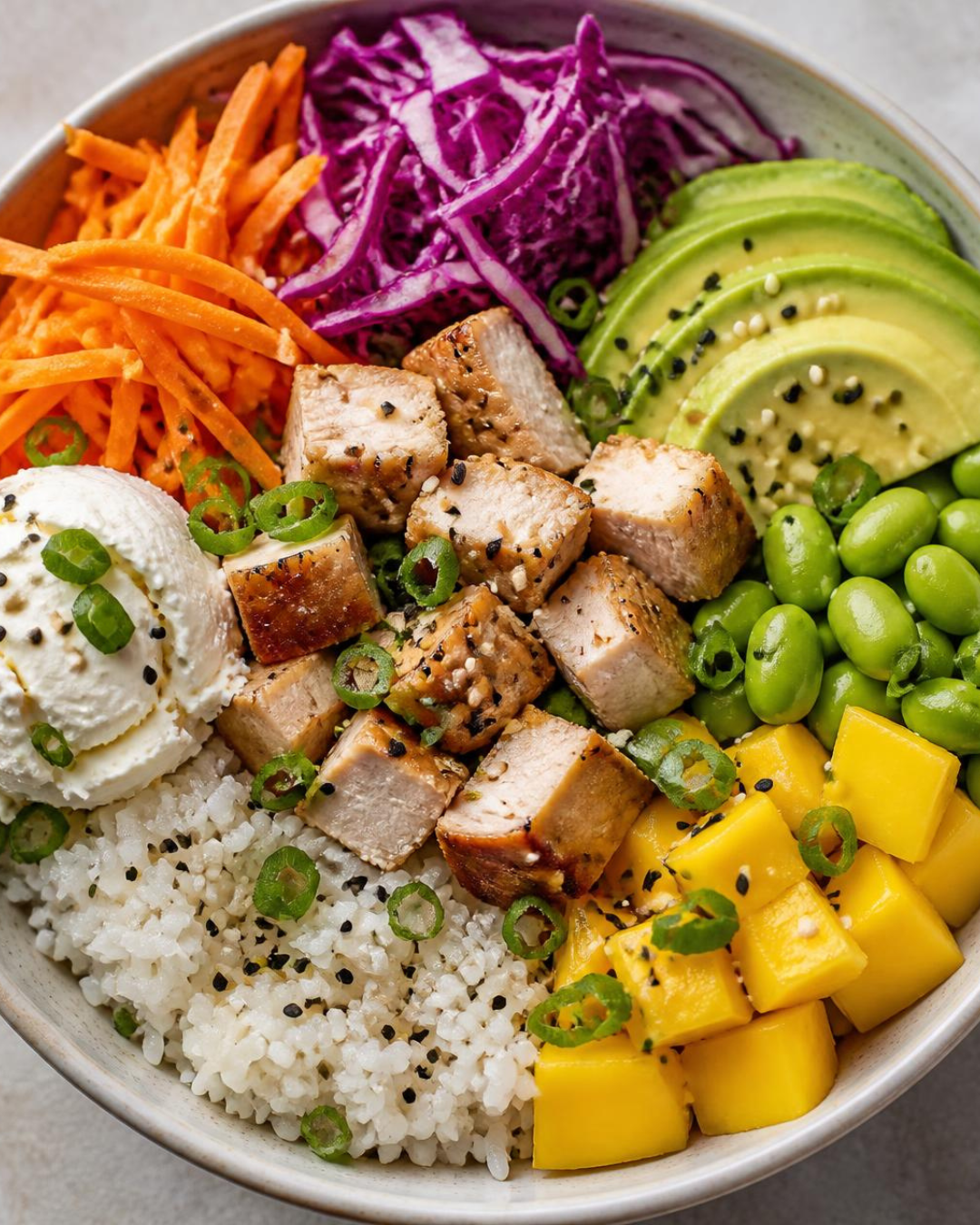 Poké Bowl poulet
