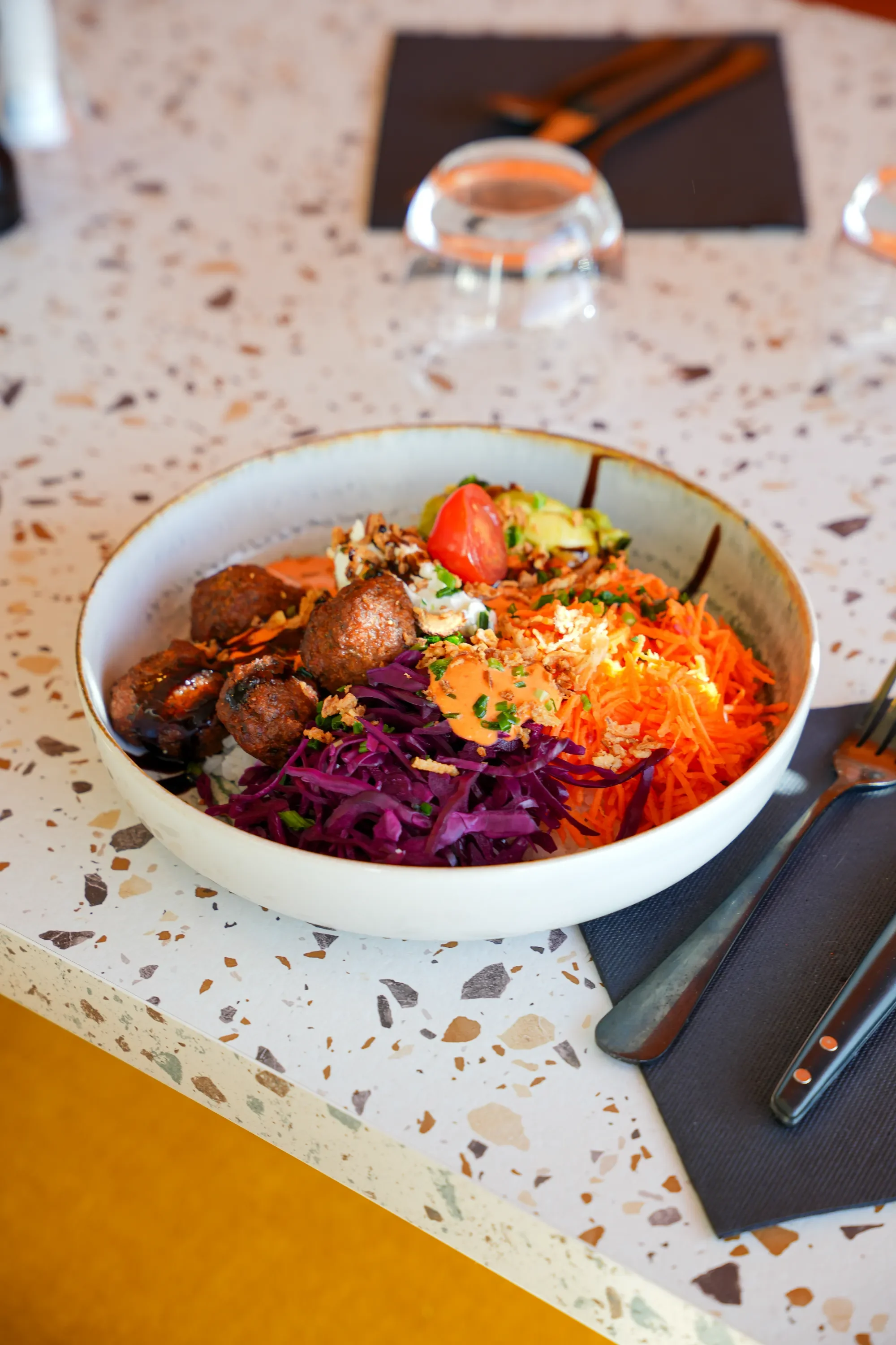 Pokébowl Falafel