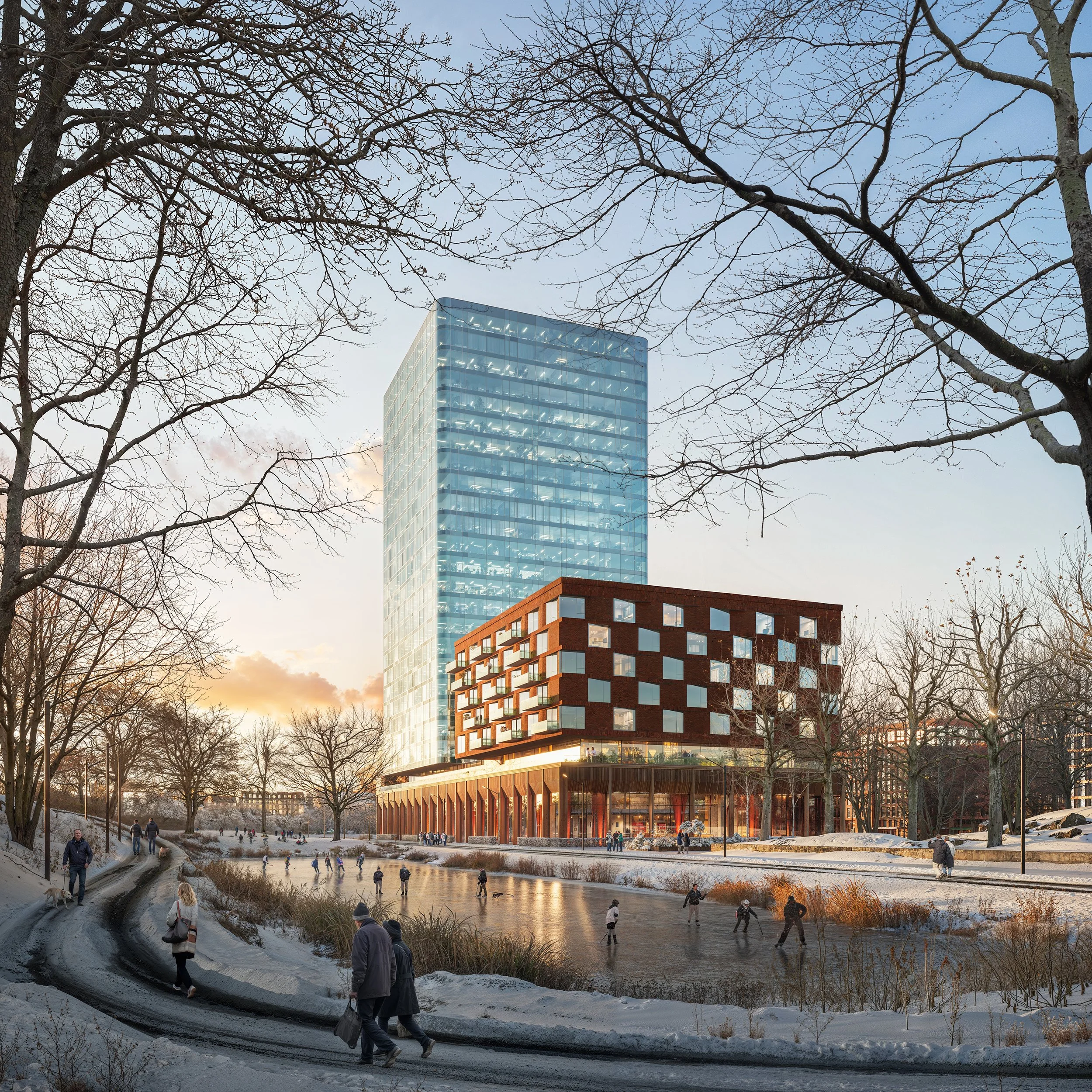 Onto Lake, Netherlands | Concept sketch