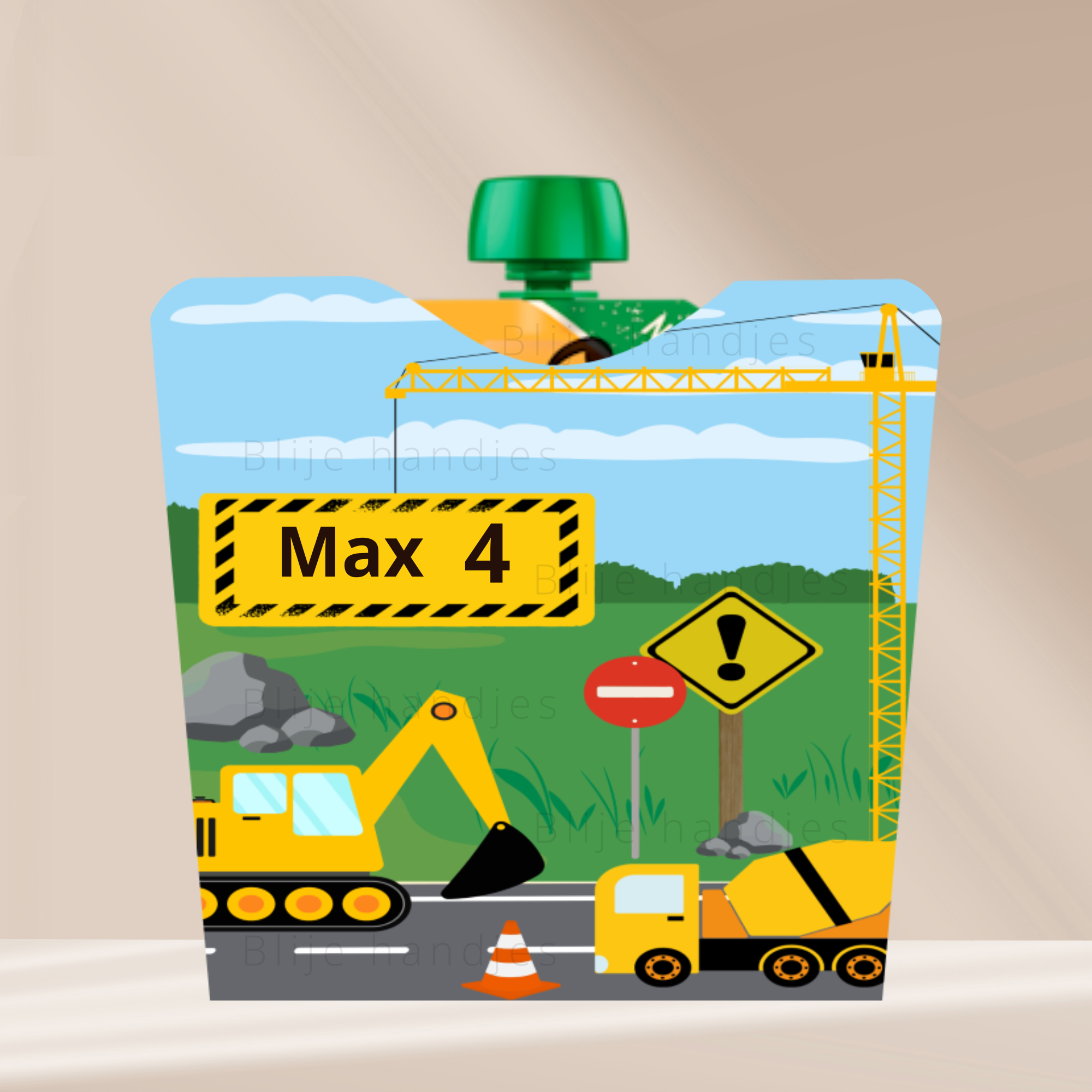 Knijpfruitwikkel Bouwplaats Max