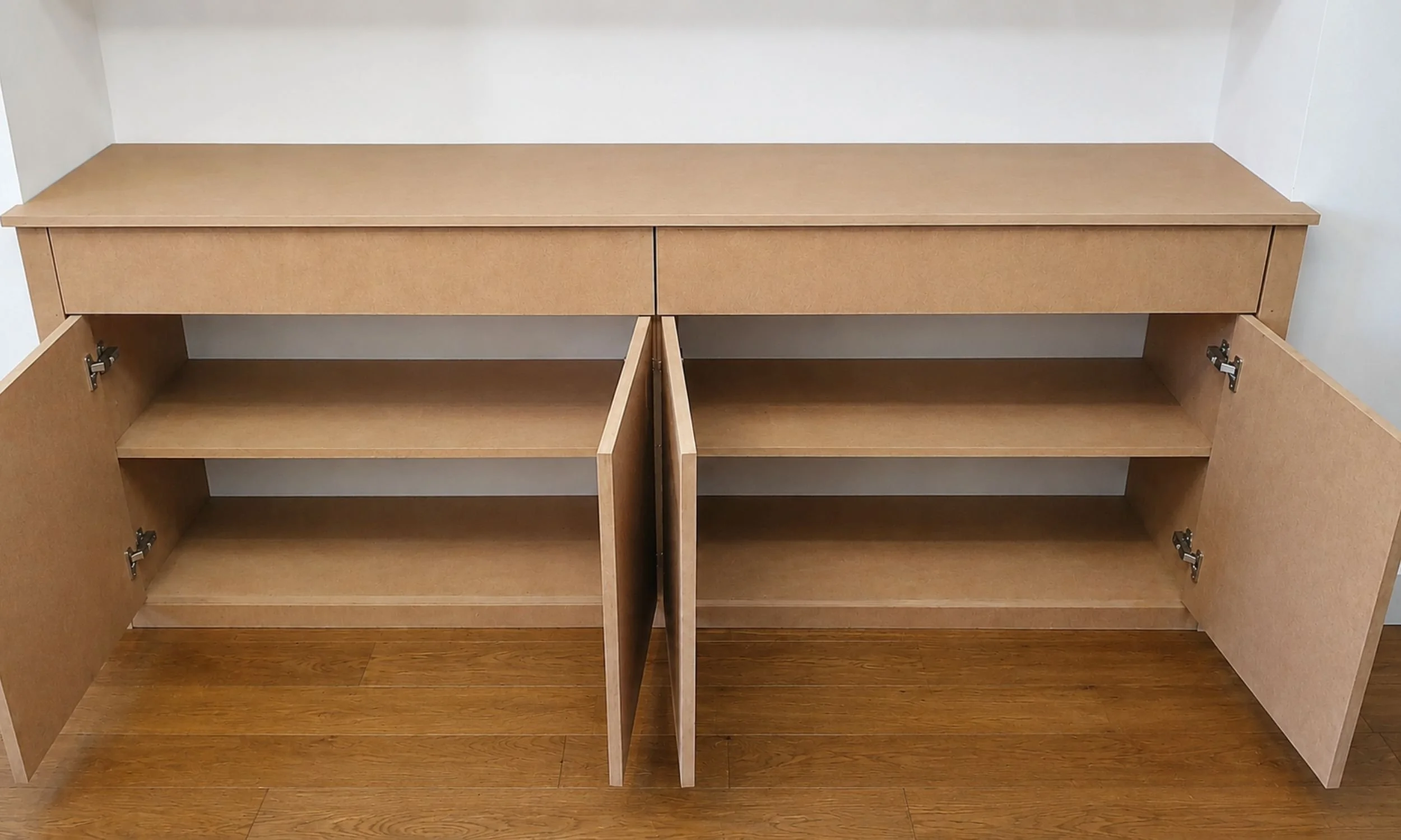 Made-to-measure MDF storage cabinet