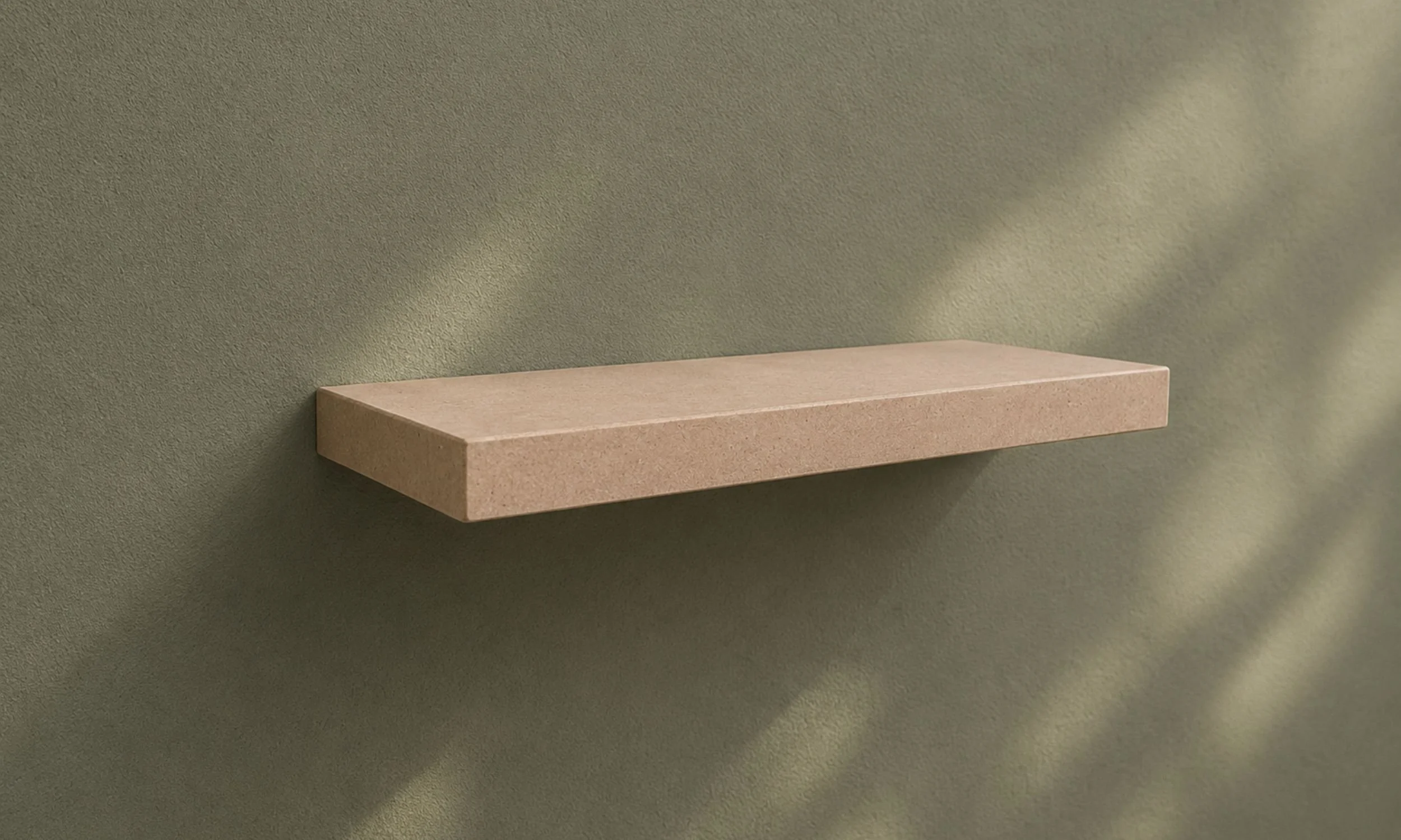 Simple MDF Open Shelf Design