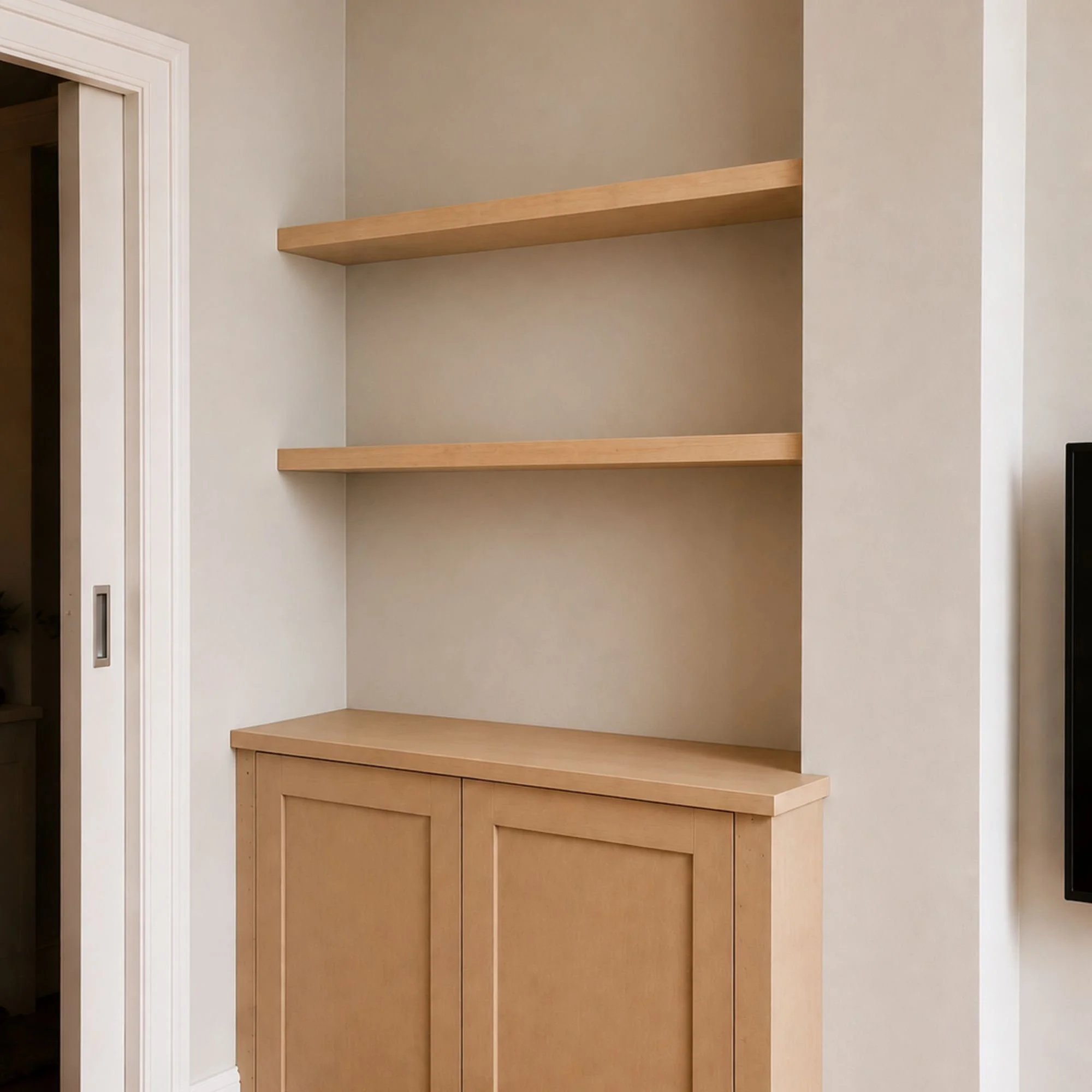 Alcove Floating  Shelves