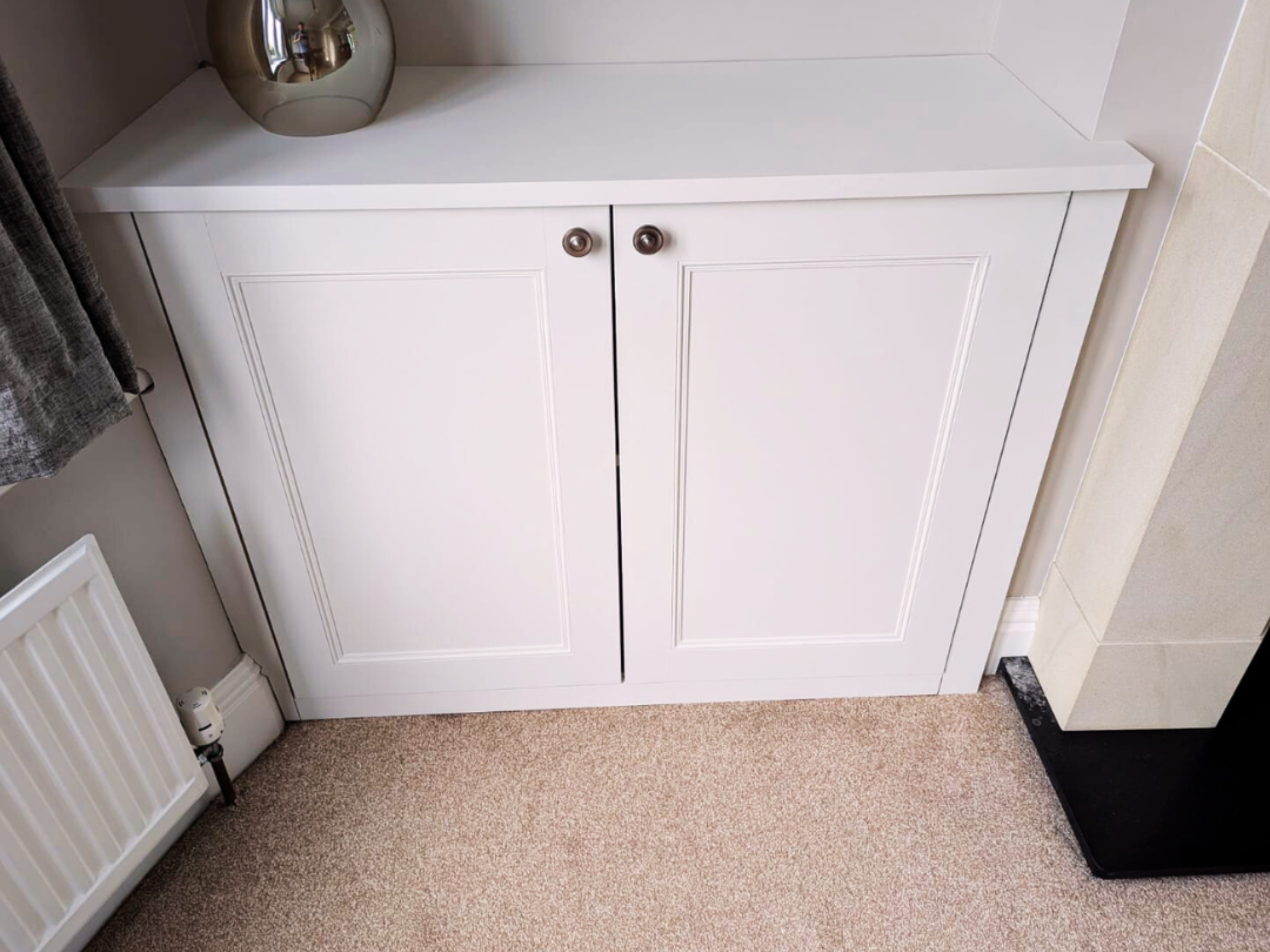 MDF alcove cabinet