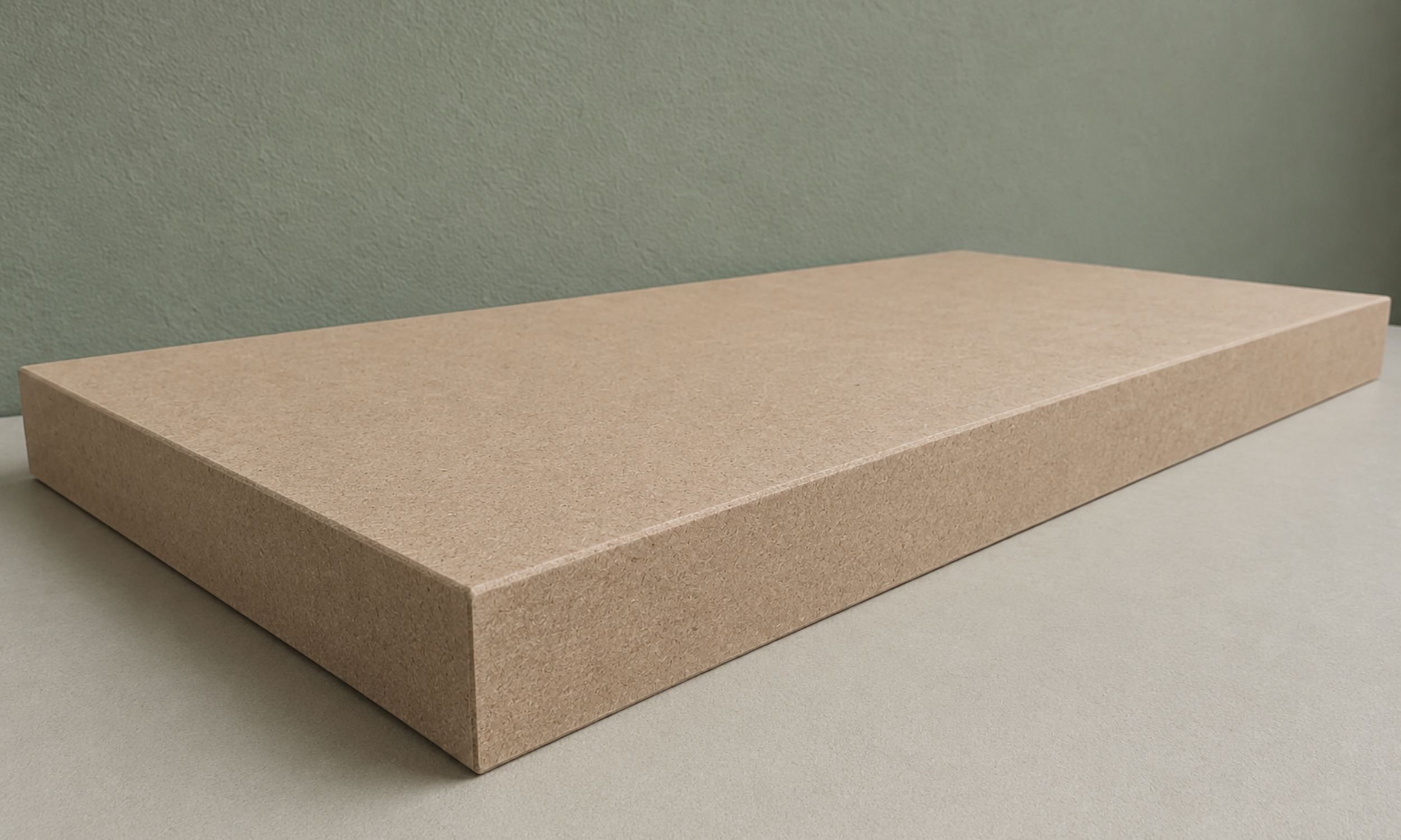 Simple MDF Open Shelf Design