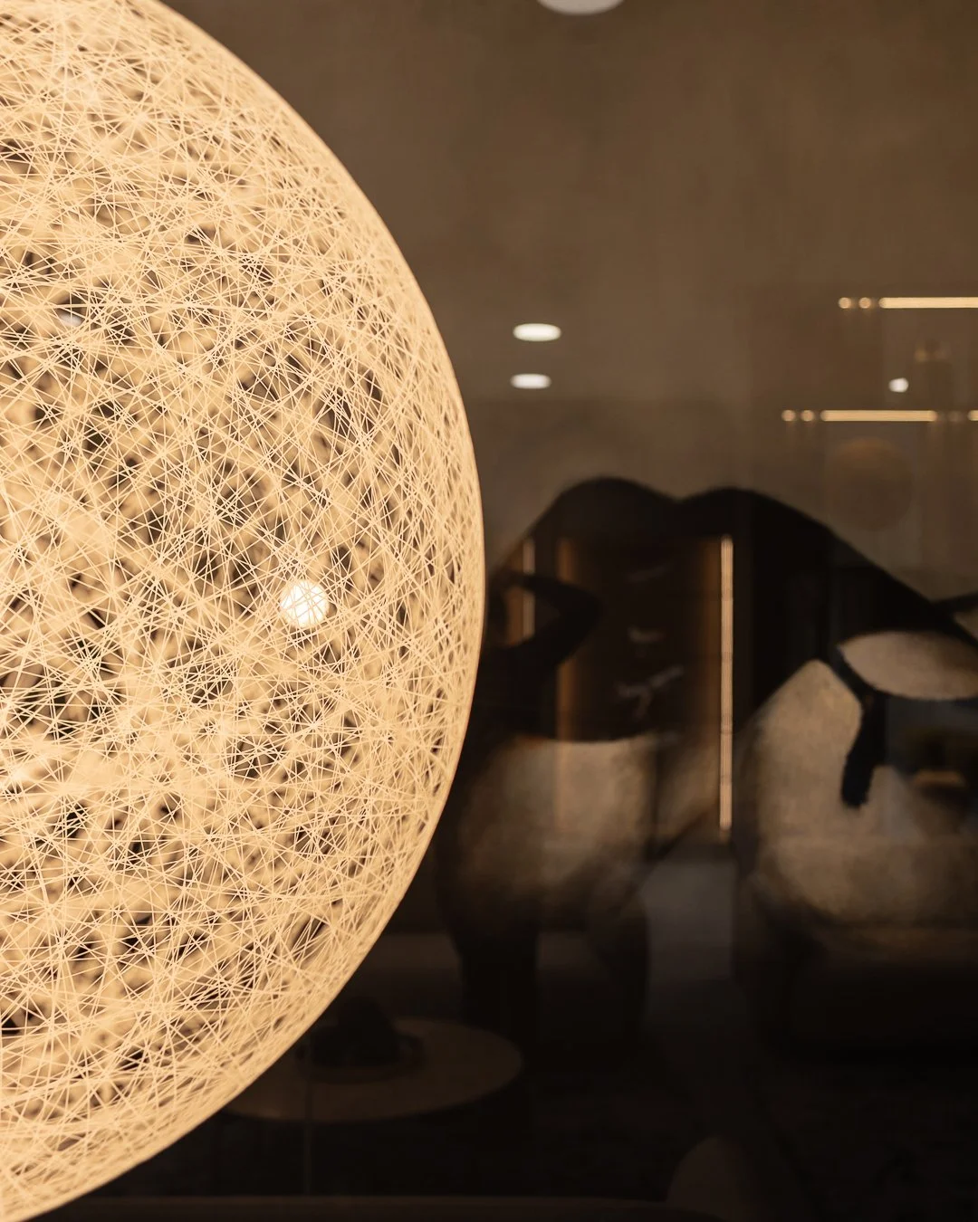 Feature light pendant and Artwork