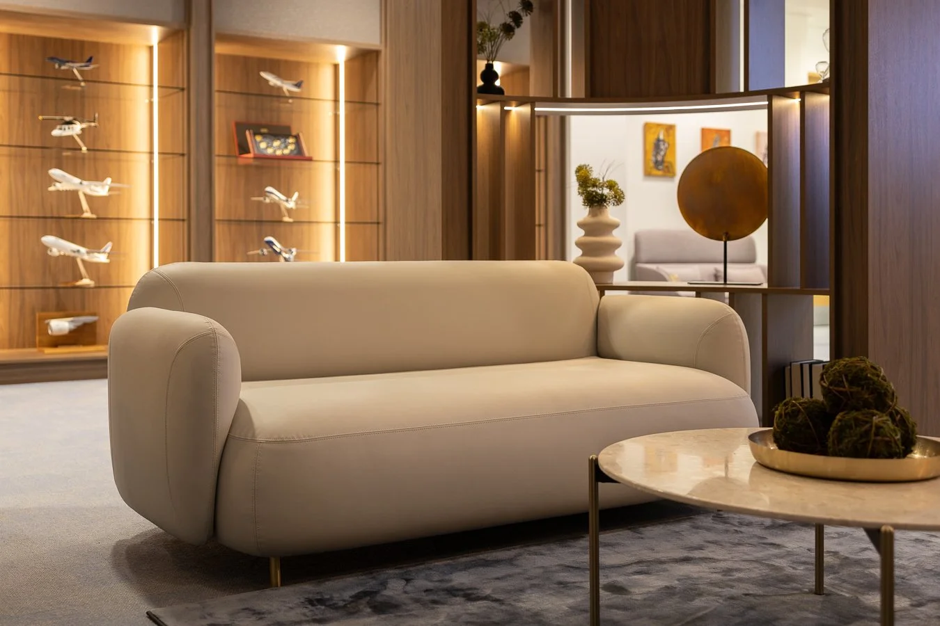 luxury interior design & elegant modern sofas