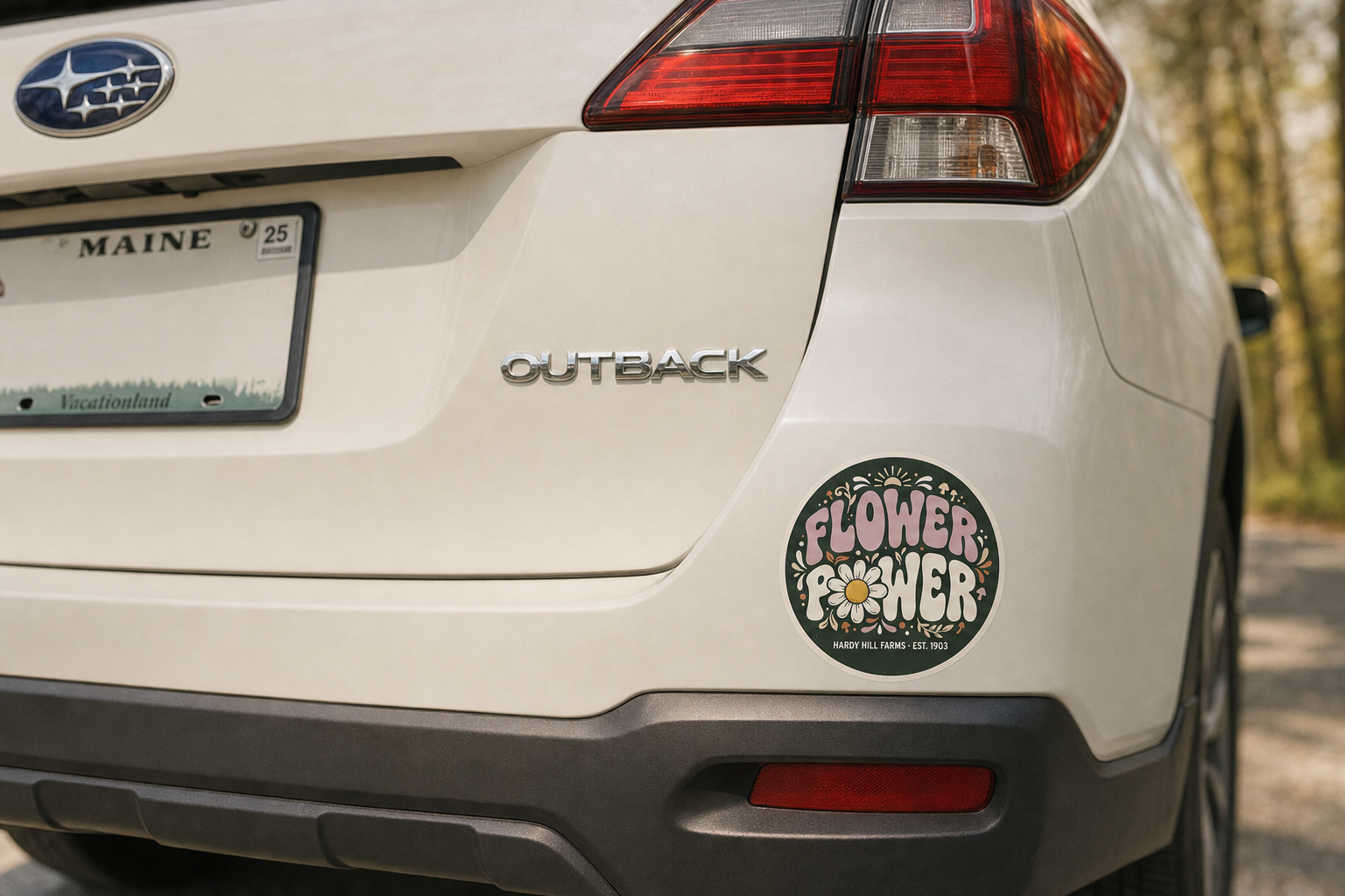 Flower Power Sticker