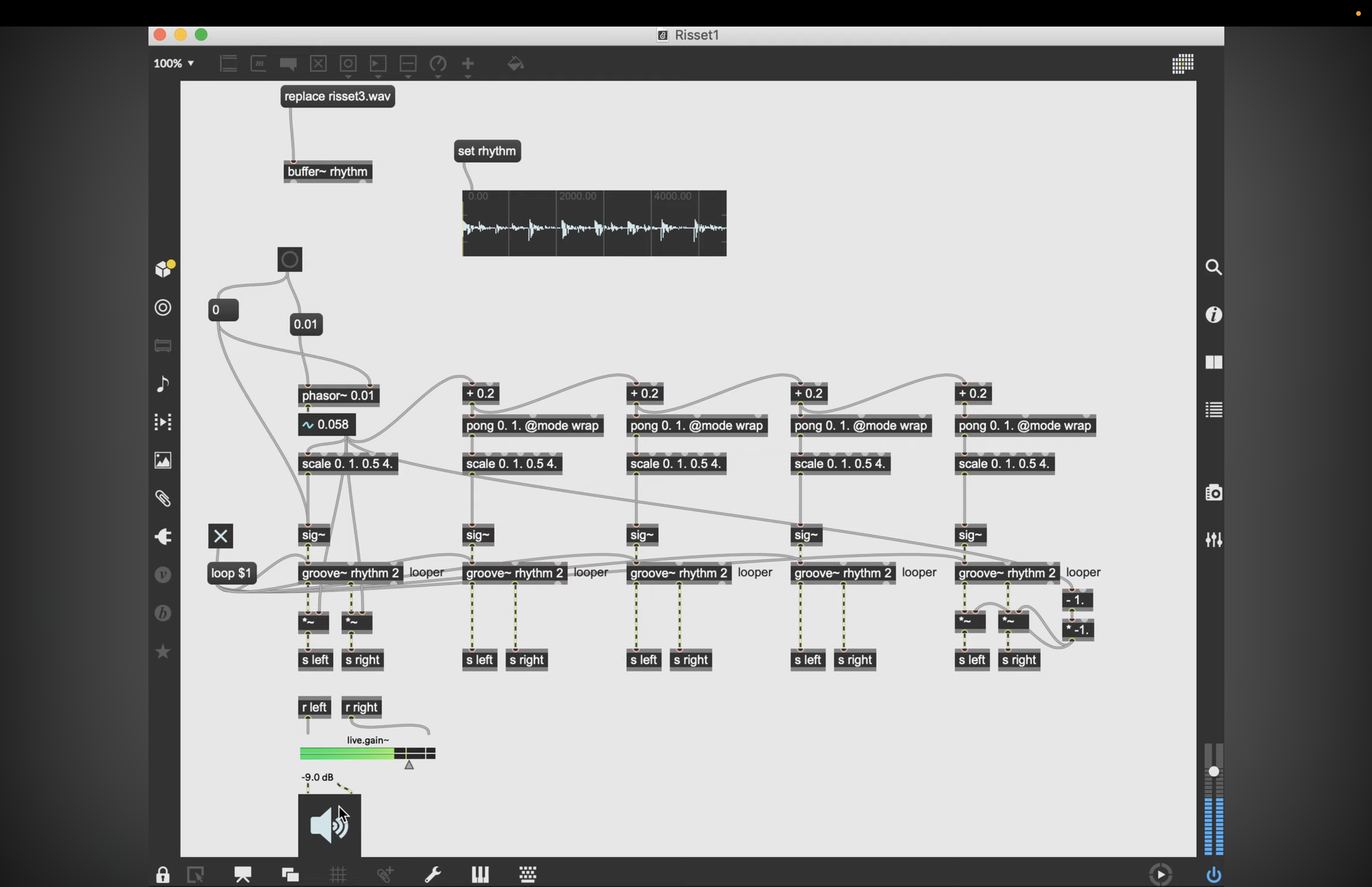 Shepard Tone & Risset Rhythm Generators