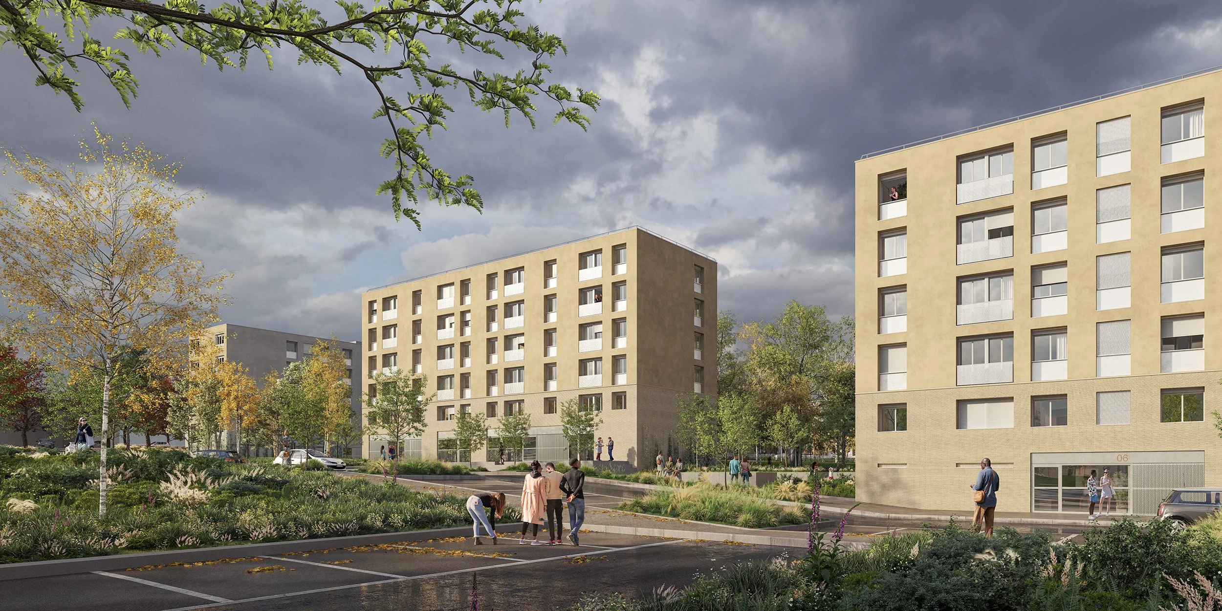  Réhabilitation de logements 
Nantes (44) 