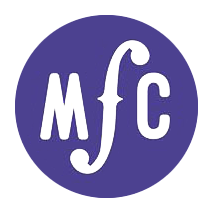 Logo with the letters M, F, and C inside a purple circle.
