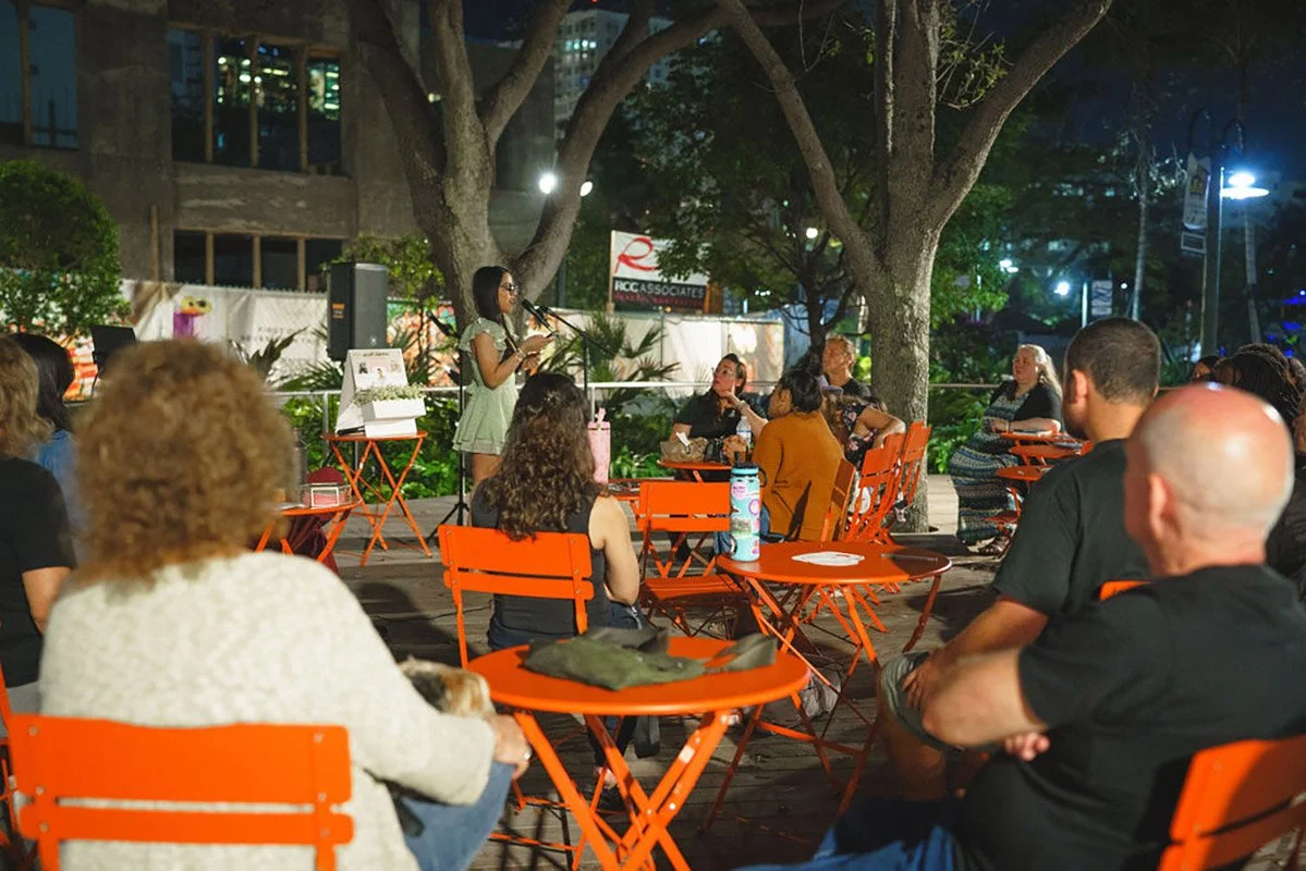 wild bloom poetry open mic