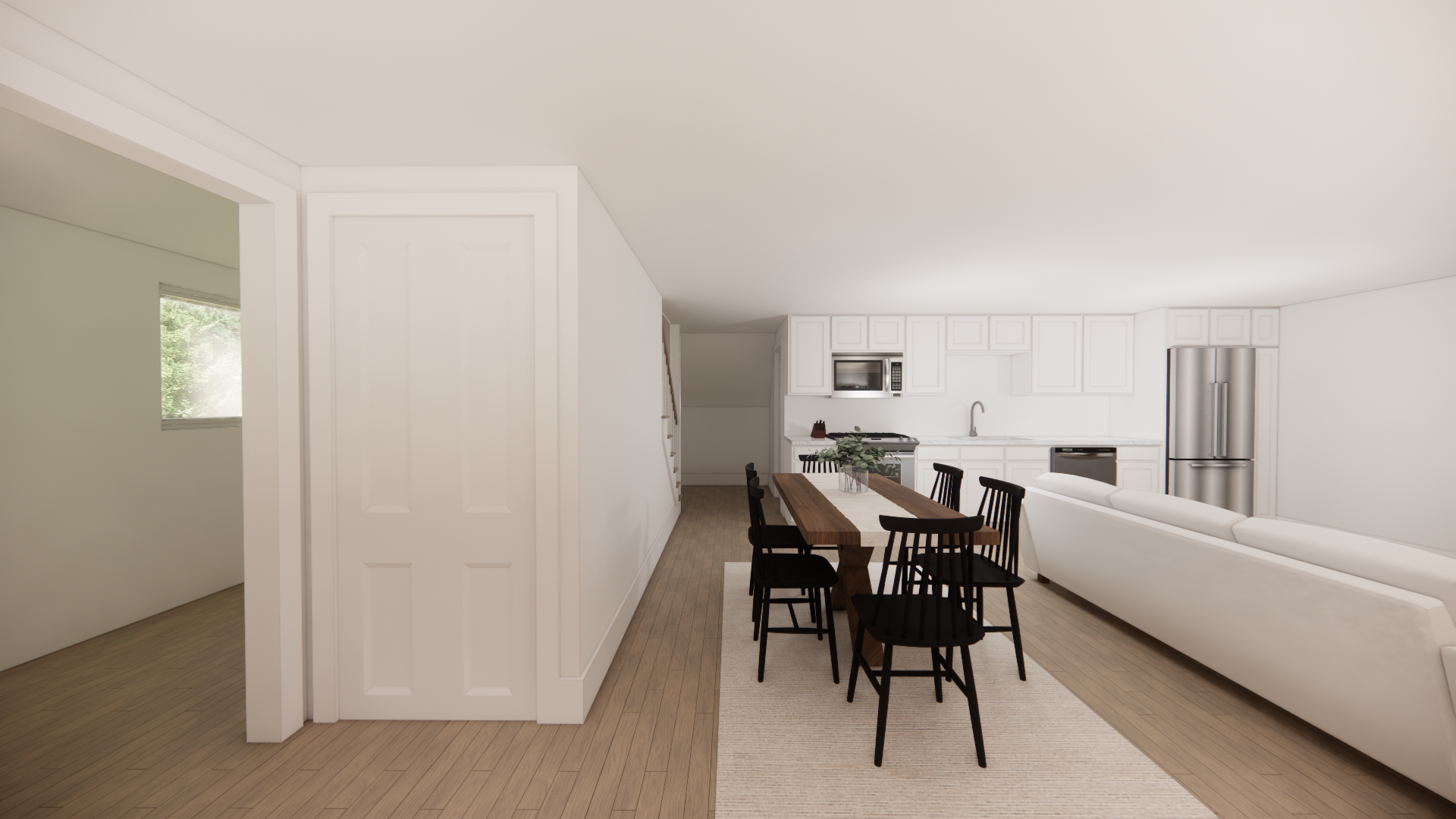 F. Interior Rendering