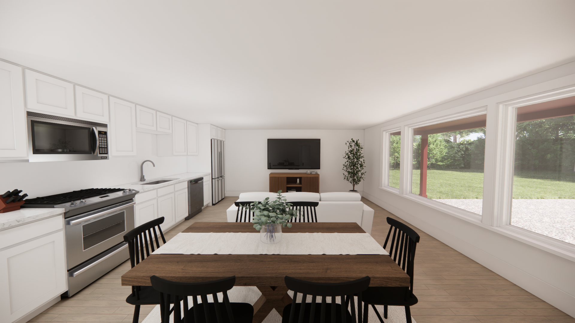 E. Interior Rendering