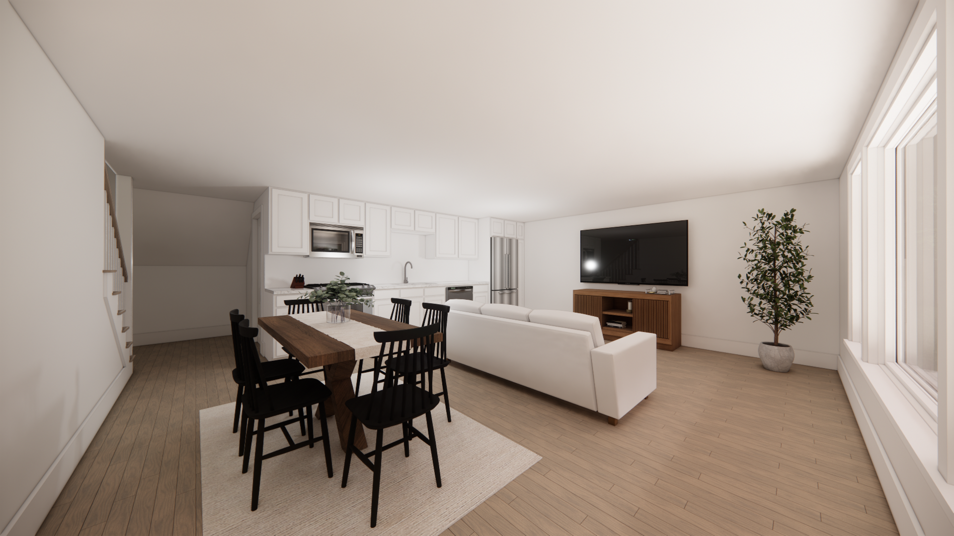 D. Interior Rendering
