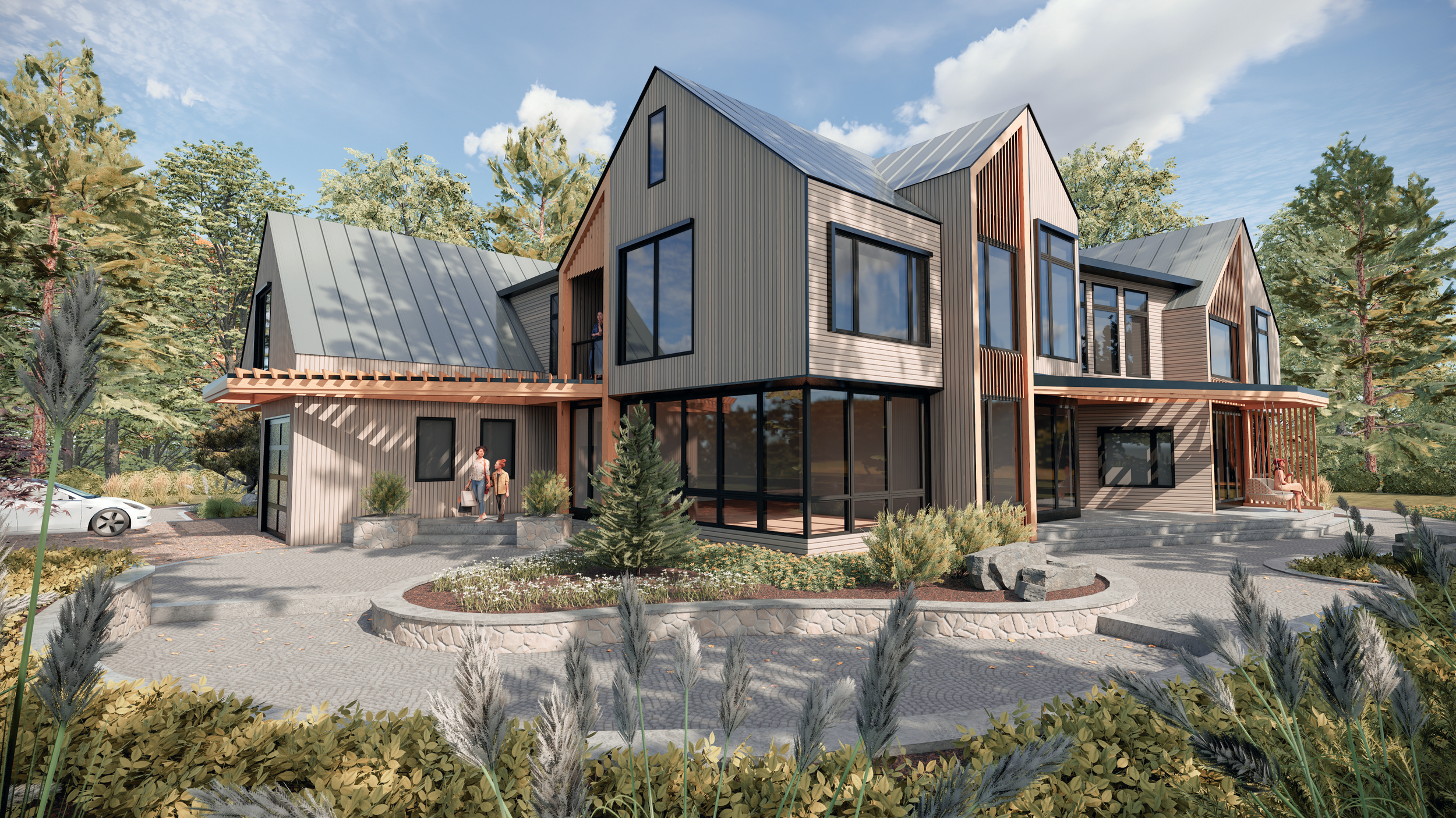 B. Exterior Rendering