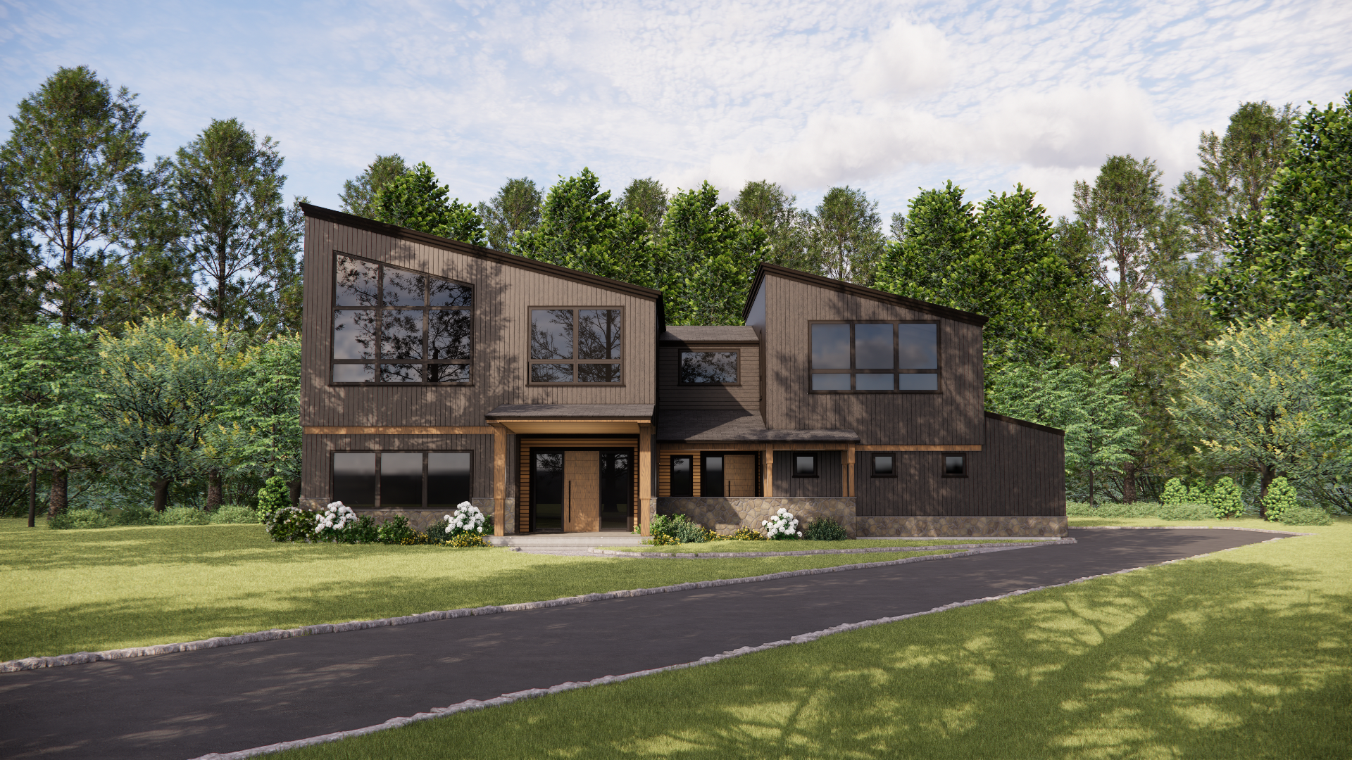 F. Exterior Rendering; Schematic 2