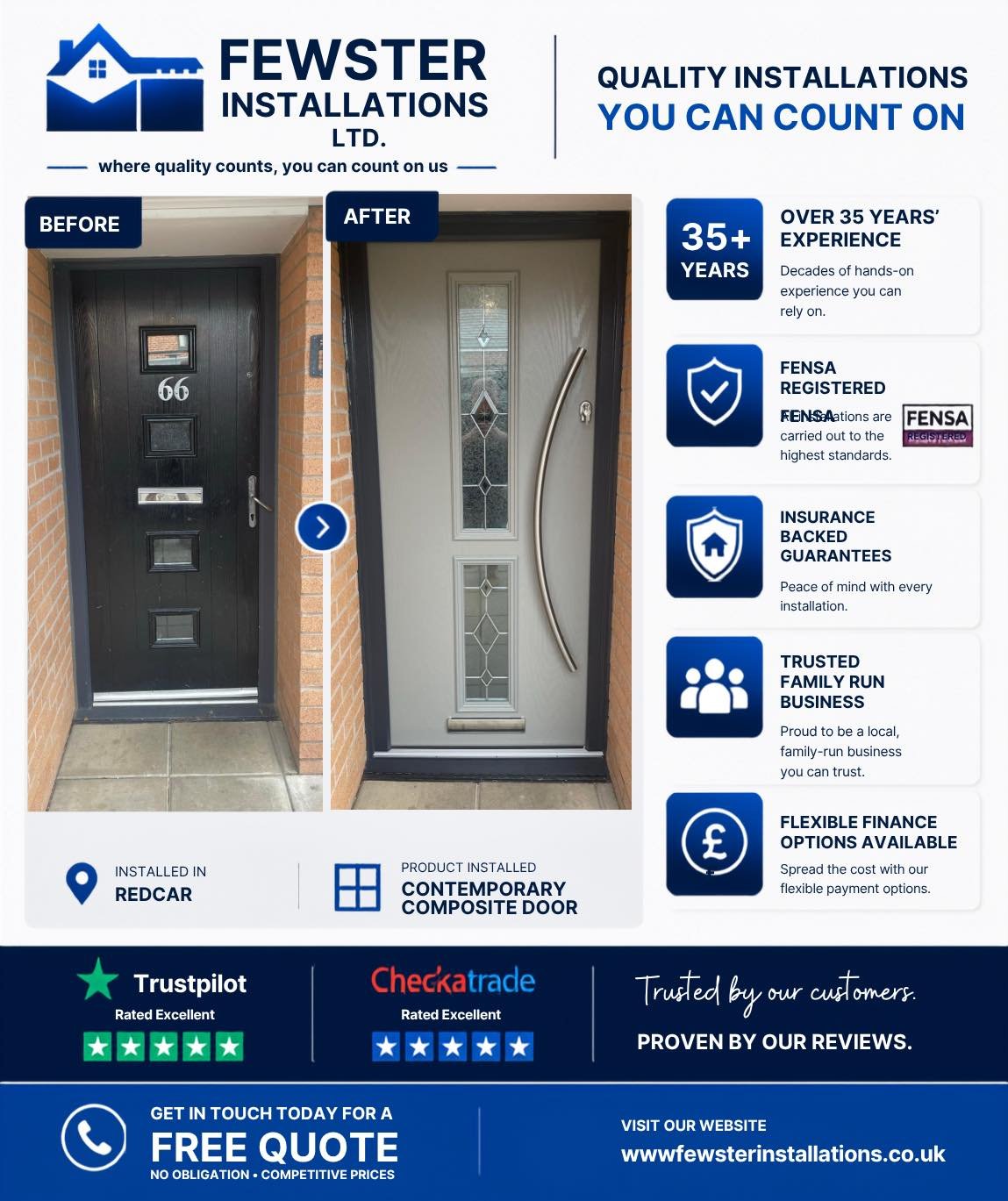 🔒 Style + Security + Savings 💰�Get a brand new front door with an exclusive discount 🎉
#windows #doors #doorsandwindows #fypage✨ #fypシ゚viralシ #northeast