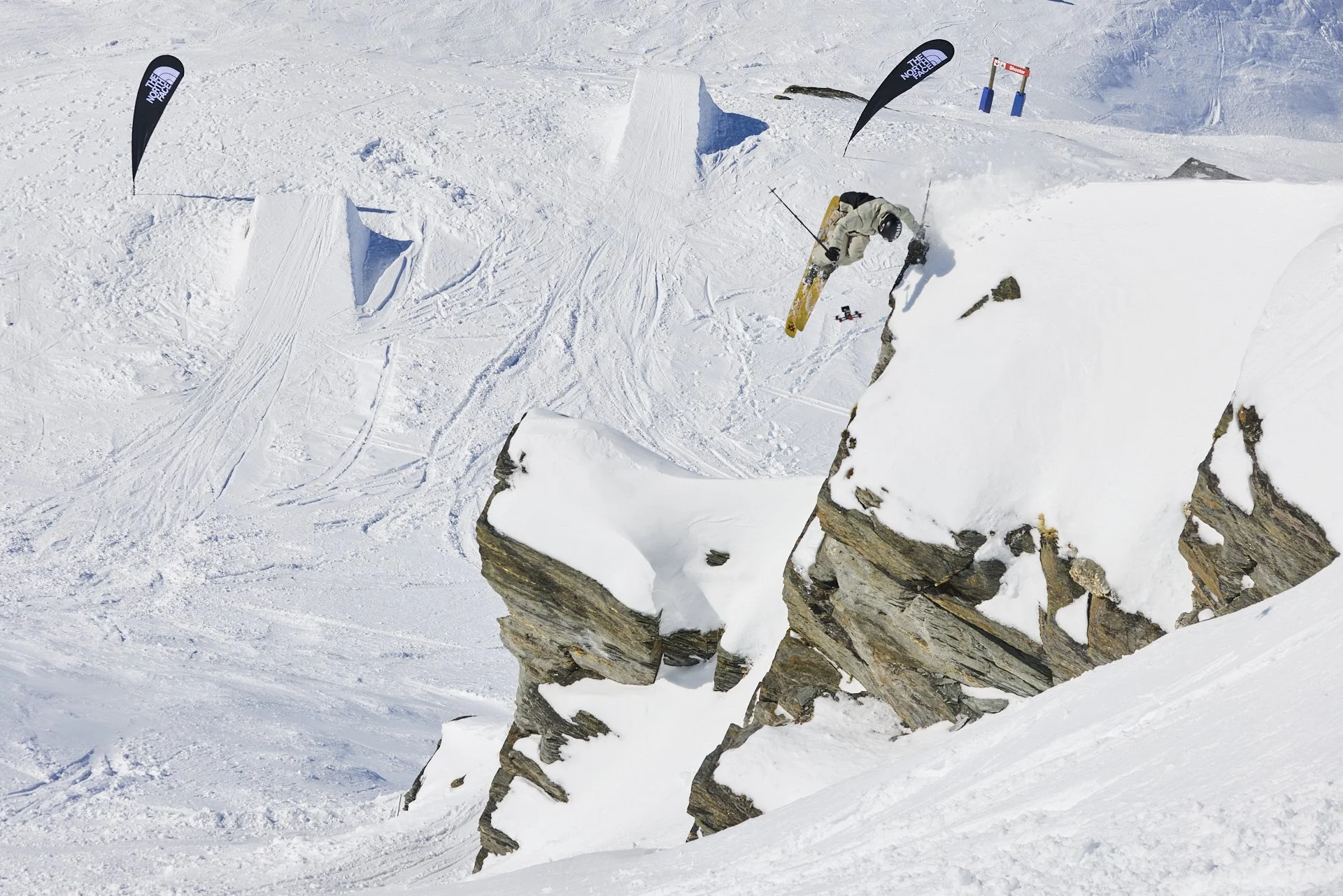 Treble Cone Backcountry Invitational 2025. Skier: Lach Powell. Photo: Neil Kerr