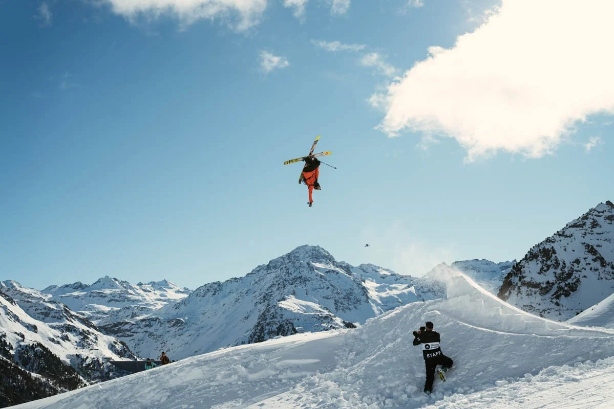 Markus Eder. Nendaz Backcountry Invitational 2022. Photo Sophie Diaz.