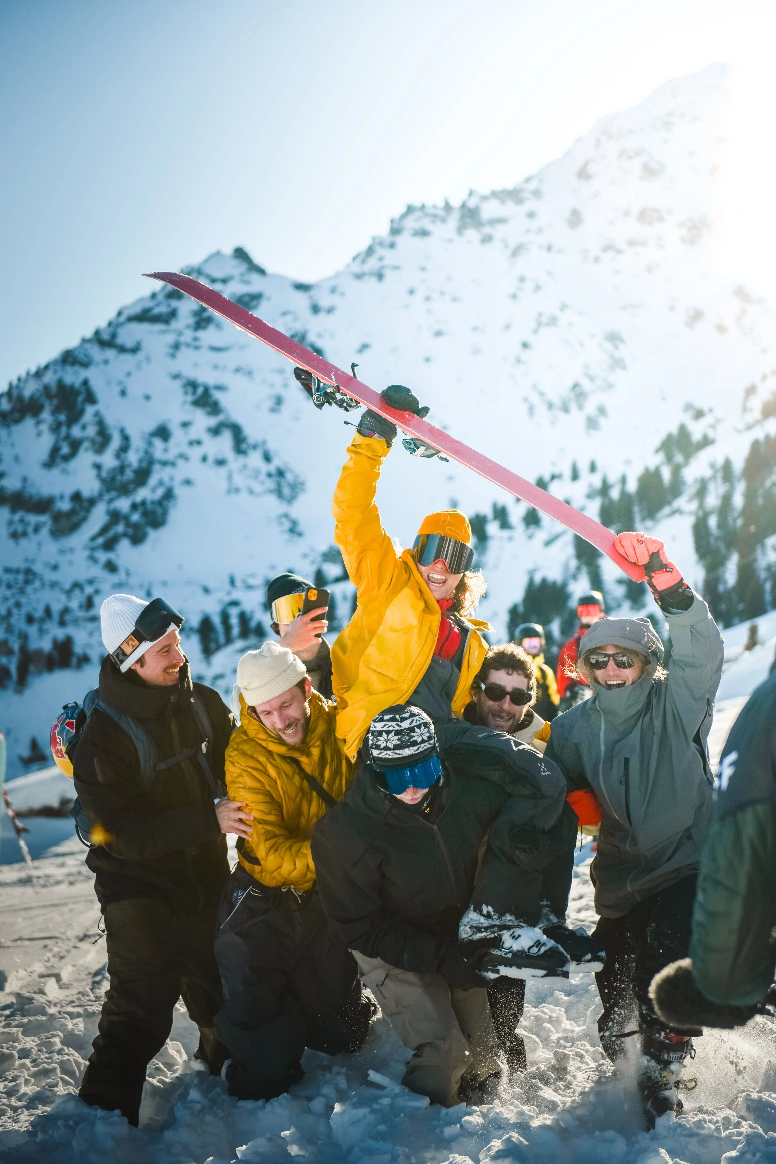 Magnus Graner. Nendaz Backcountry Invitational 2022. Photo Levy Loye.