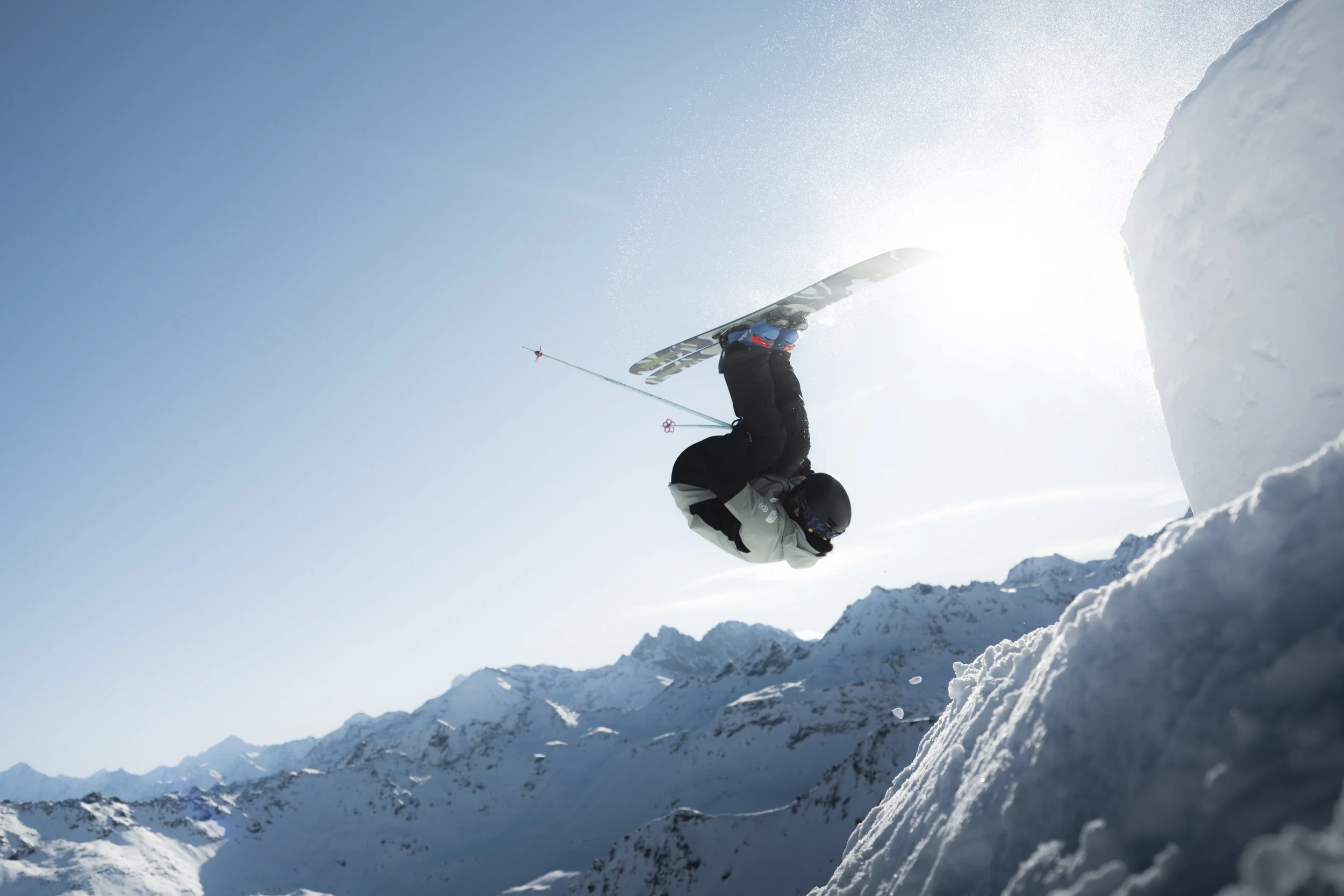 Jessy Violet. Nendaz Backcountry Invitational 2026 by TNF. Photo: Antoine Fournier