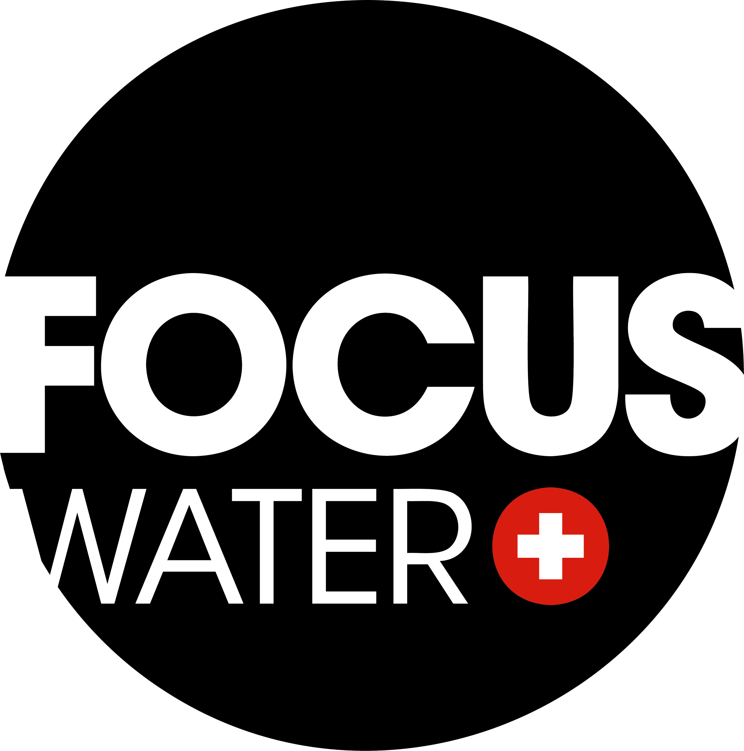 Logo Focus Water. Sponsor Nendaz Backcountry Invitational