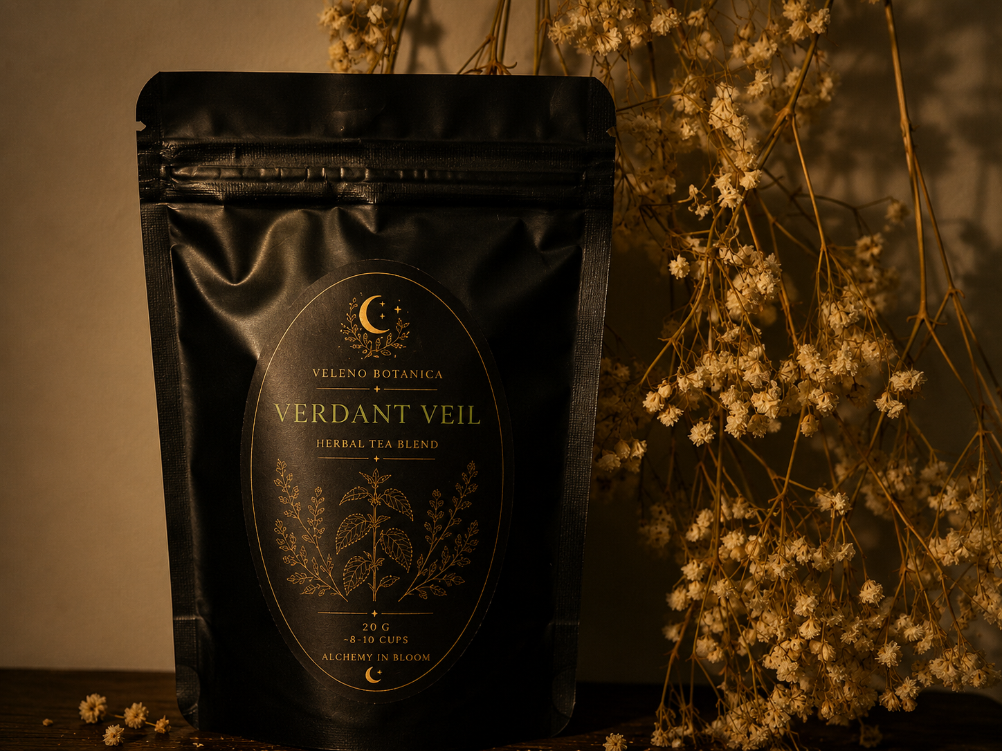 Verdant Veil - Fresh Herbal Tea Blend