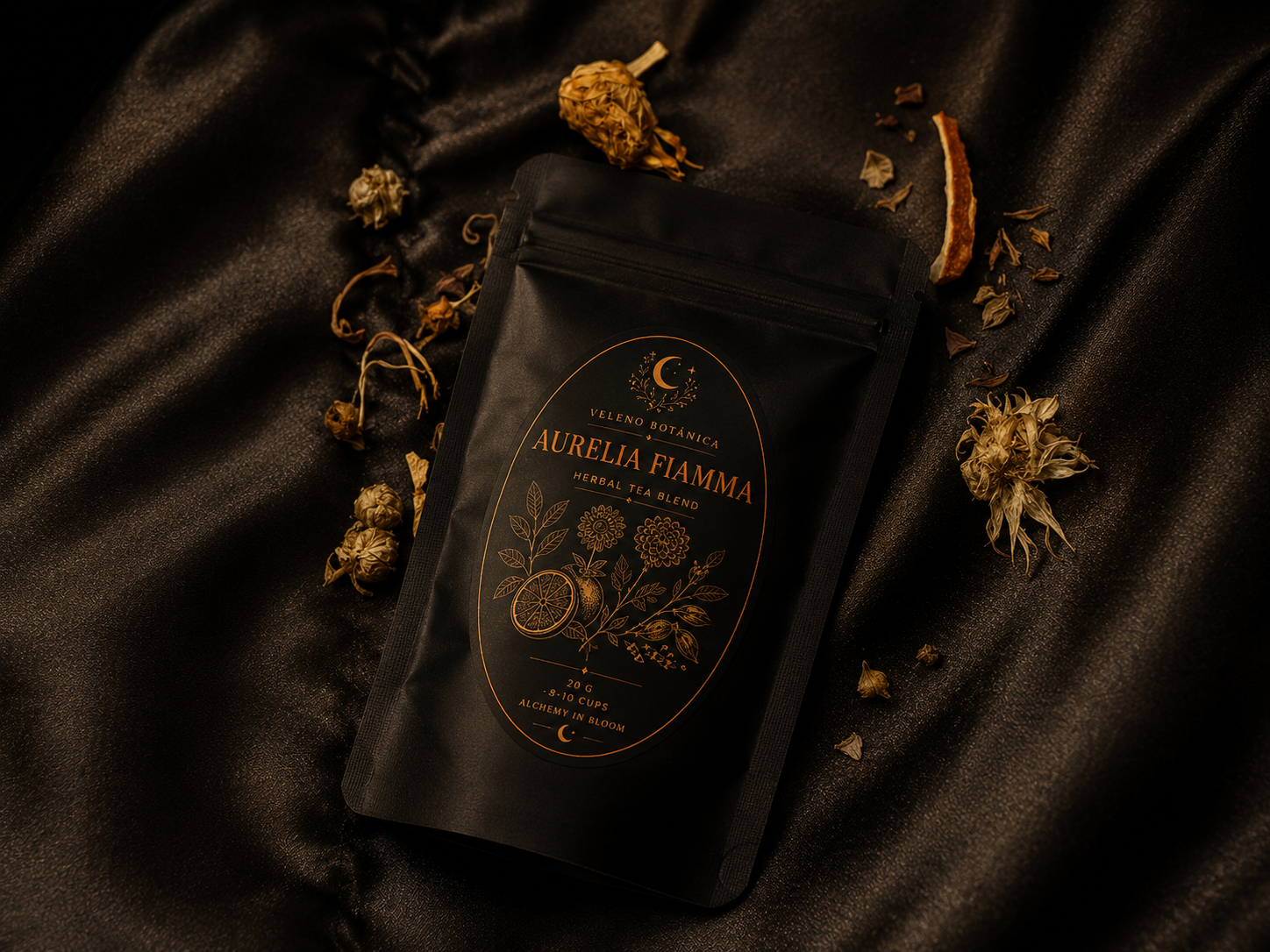Aurelia Fiamma - Floral Spice Herbal Tea Blend
