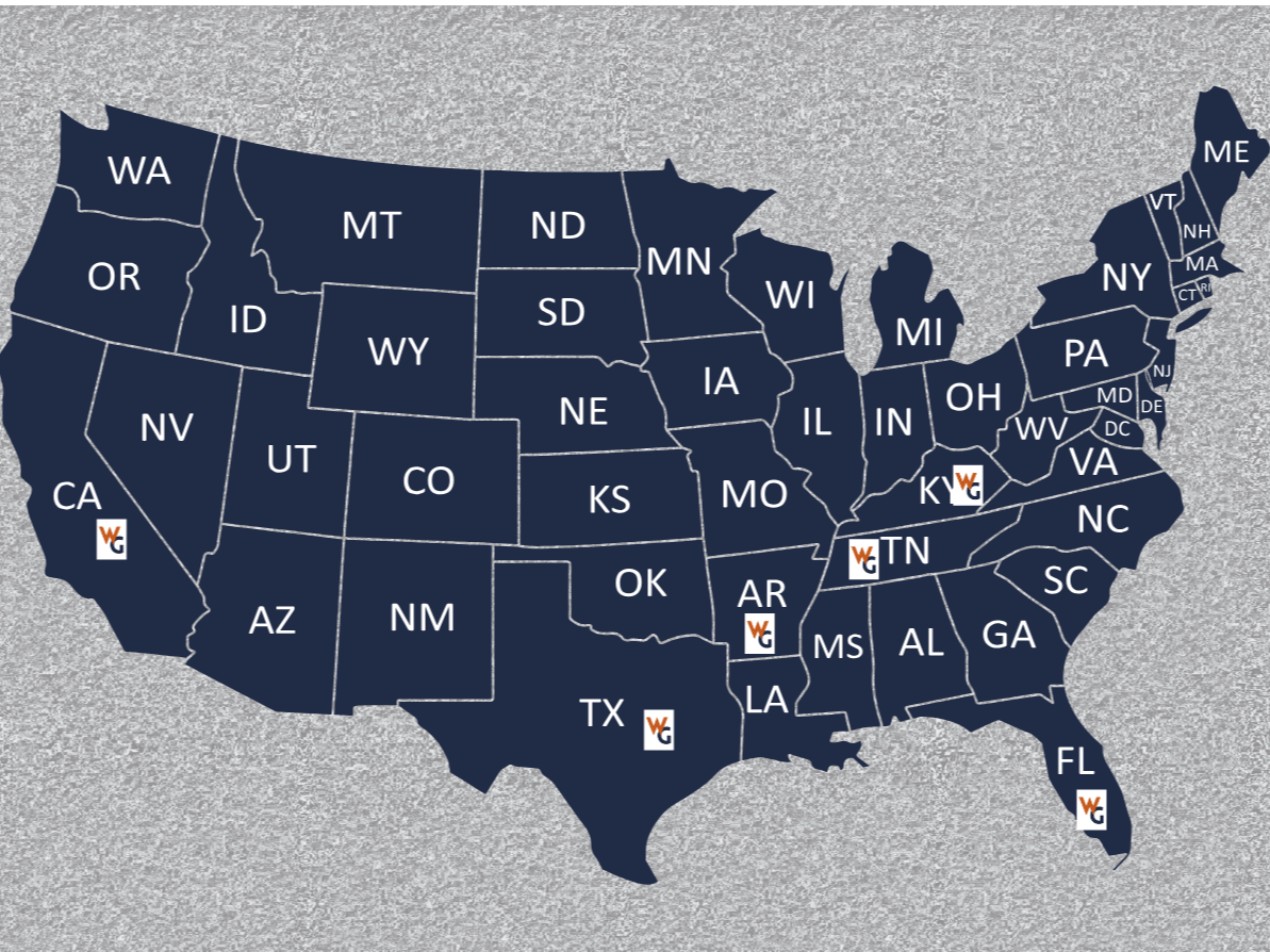We are already working with agencies across the states of Kentucky, California, Texas, Arkansas, Tennessee, and Florida.  We will continue to grow across the country bringing value and opportunity to those we serve.