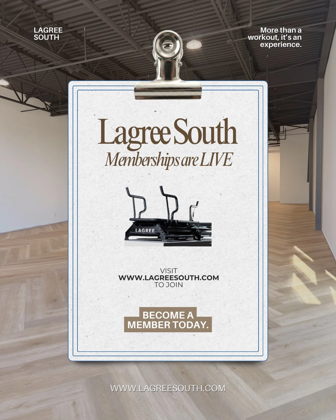 MEMBERSHIPS ARE LIVE! Visit www.lagreesouth.com to join! 💪🏽🖤✨