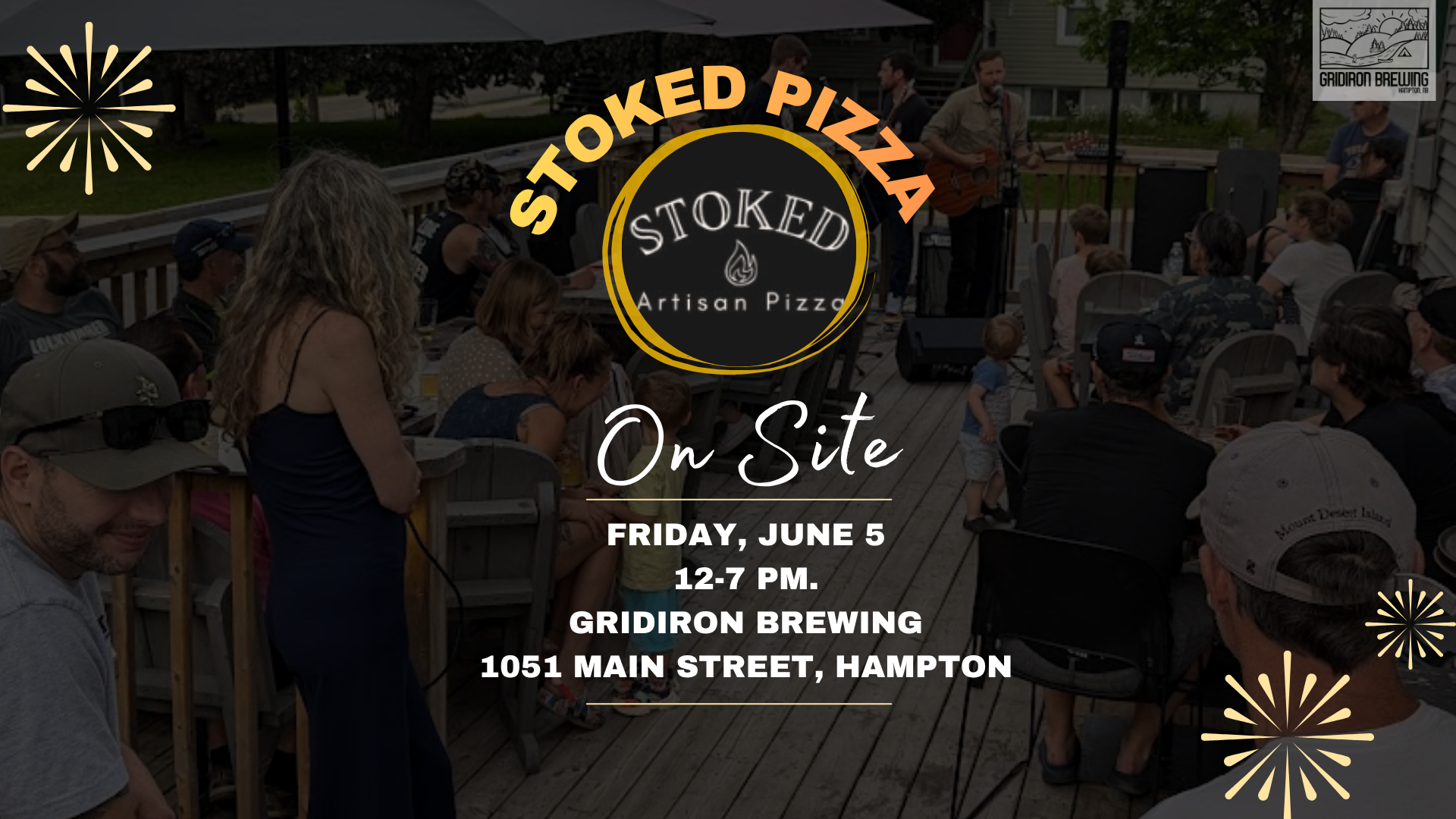 Stoked Pizza Food Truck - Friday