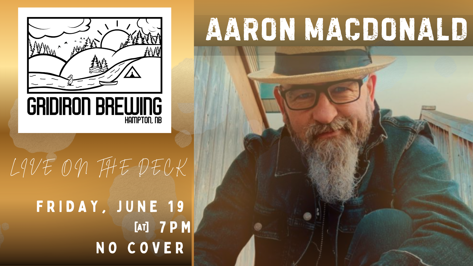 Aaron MacDonald - Friday, Live On the Deck @Gridirion