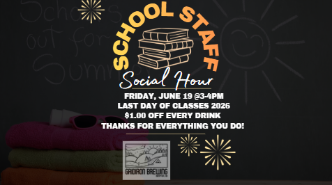 School Staff Social - Friday