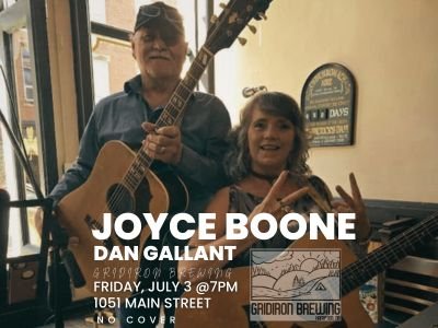 Joyce Boone and Dan Gallant - Live on the Deck Friday