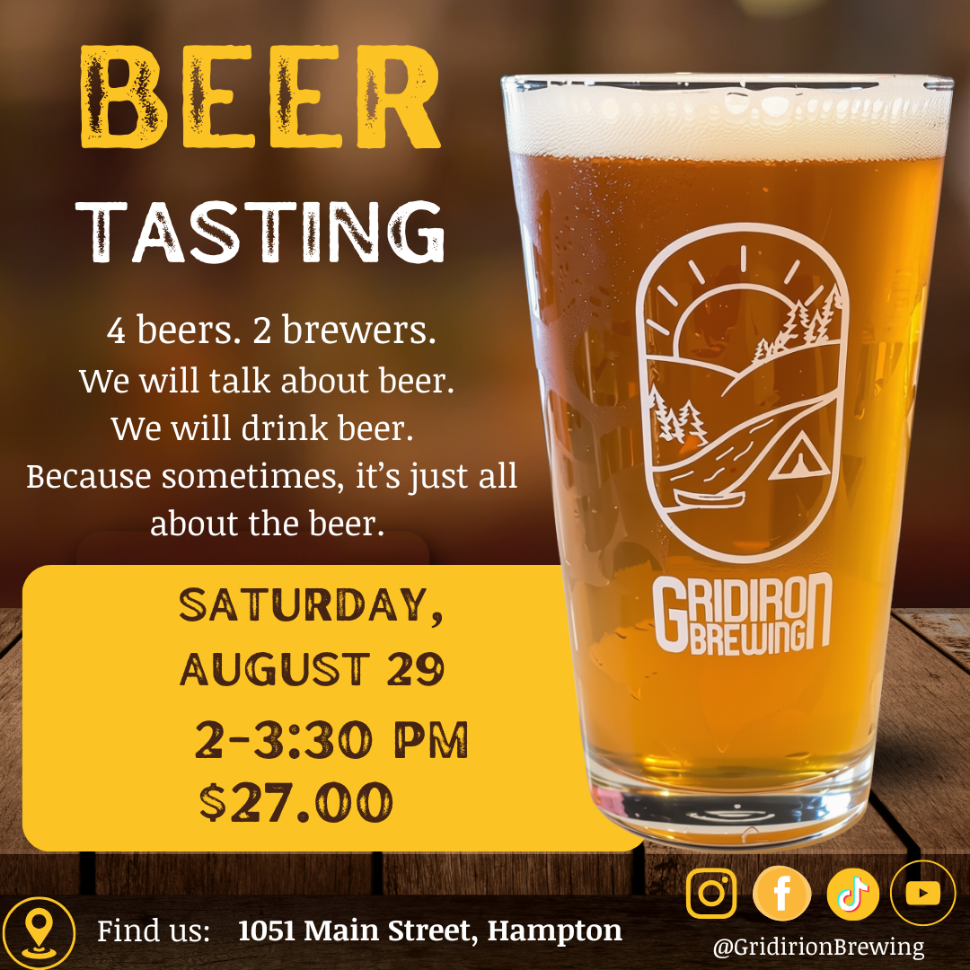 Gridiron Beer Tasting - Saturday