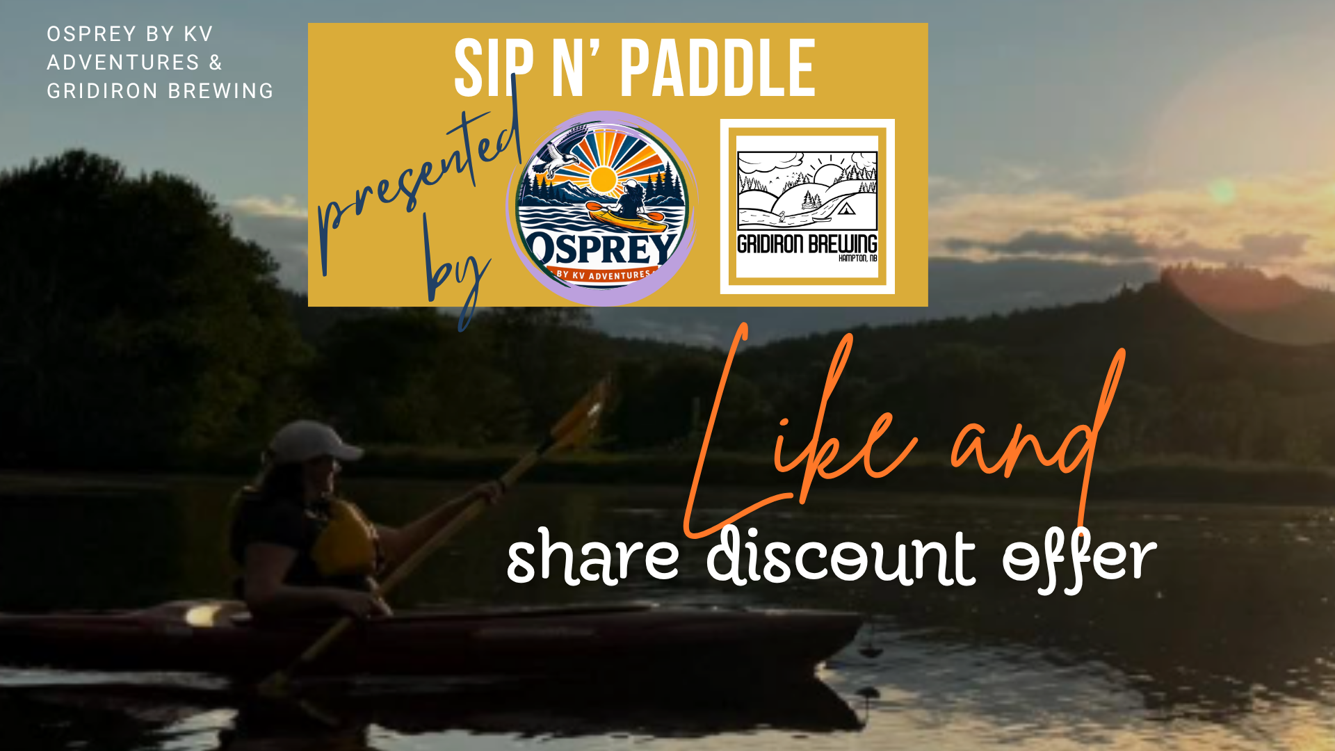 Sip n' Paddle Event