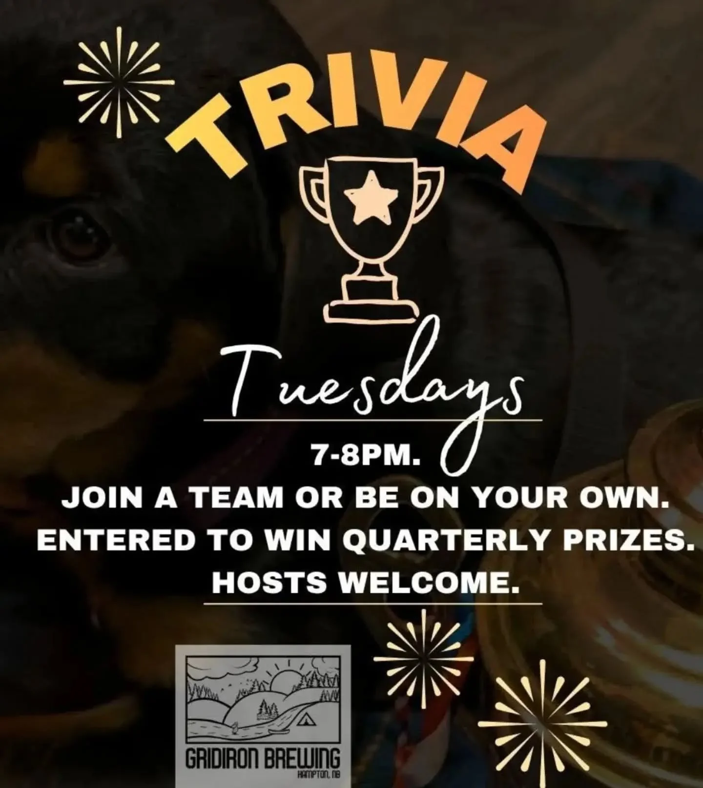 #TriviaTuesdays @gridironbrewing