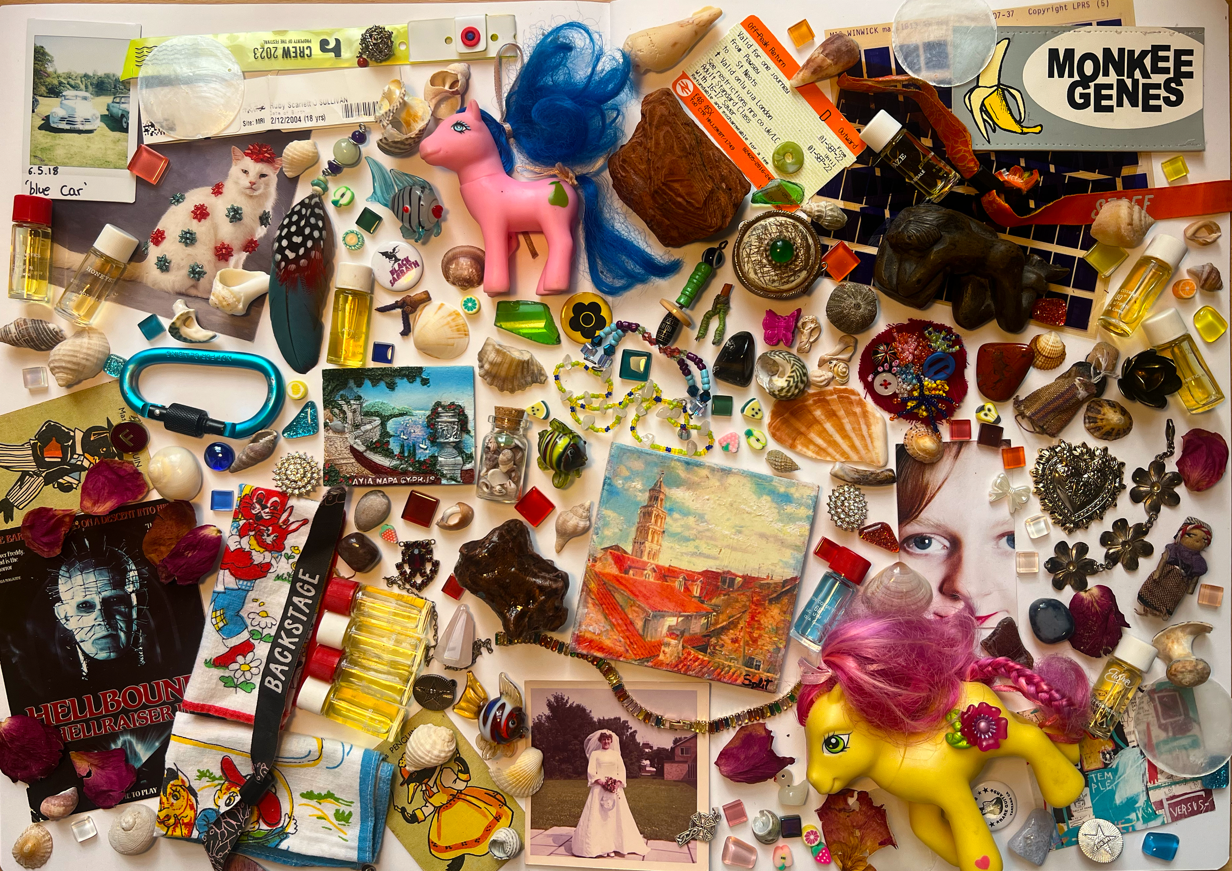 Collage of (some) of my 'stuff'