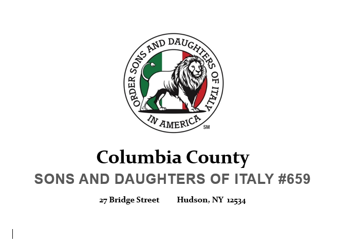 Columbia County Sons &amp; Daughters of Italy #659