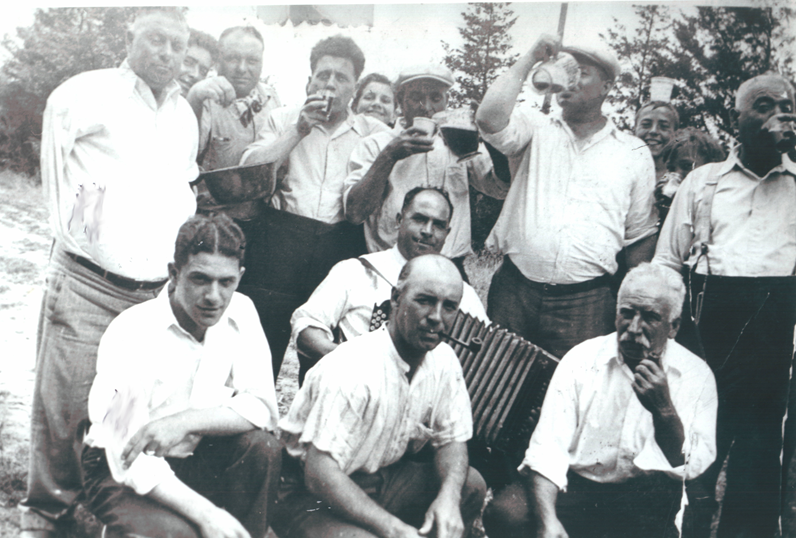 Early Columbia County NY Sons of Italy gathering in Hudson NY