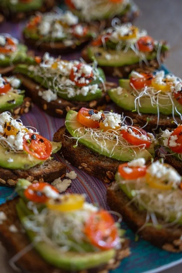 stuffed avocado appetizers