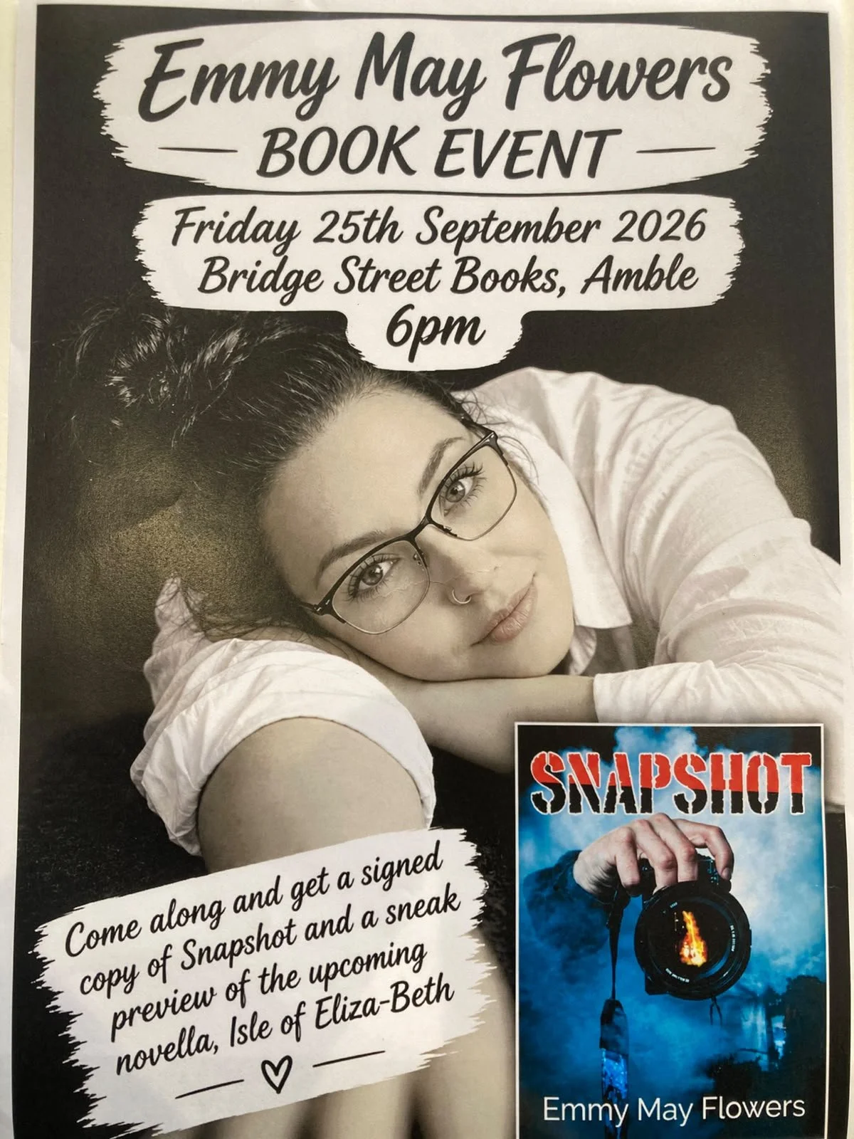 Author Talk - Emma May Flowers