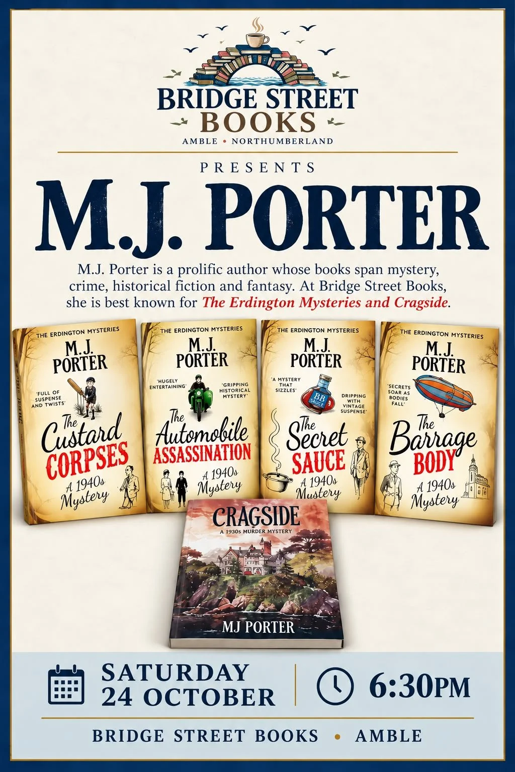 Author Talk - MJ Porter
