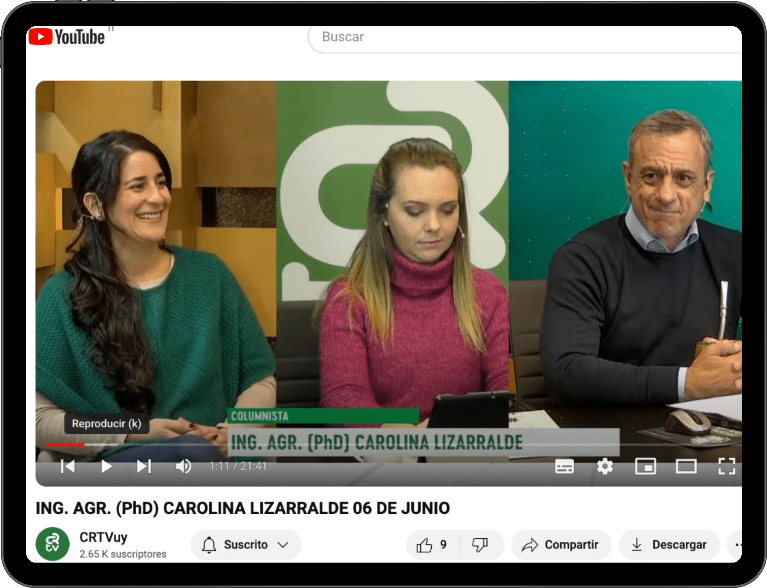 CRTVuy YouTube Series | Uruguay