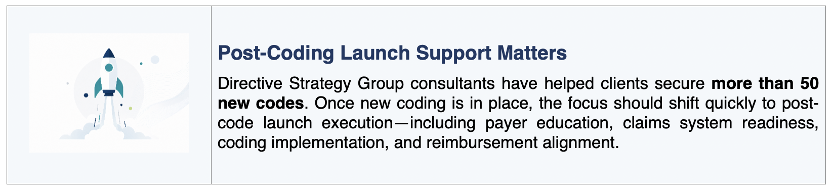 Post-Coding Launch Support - Directive
