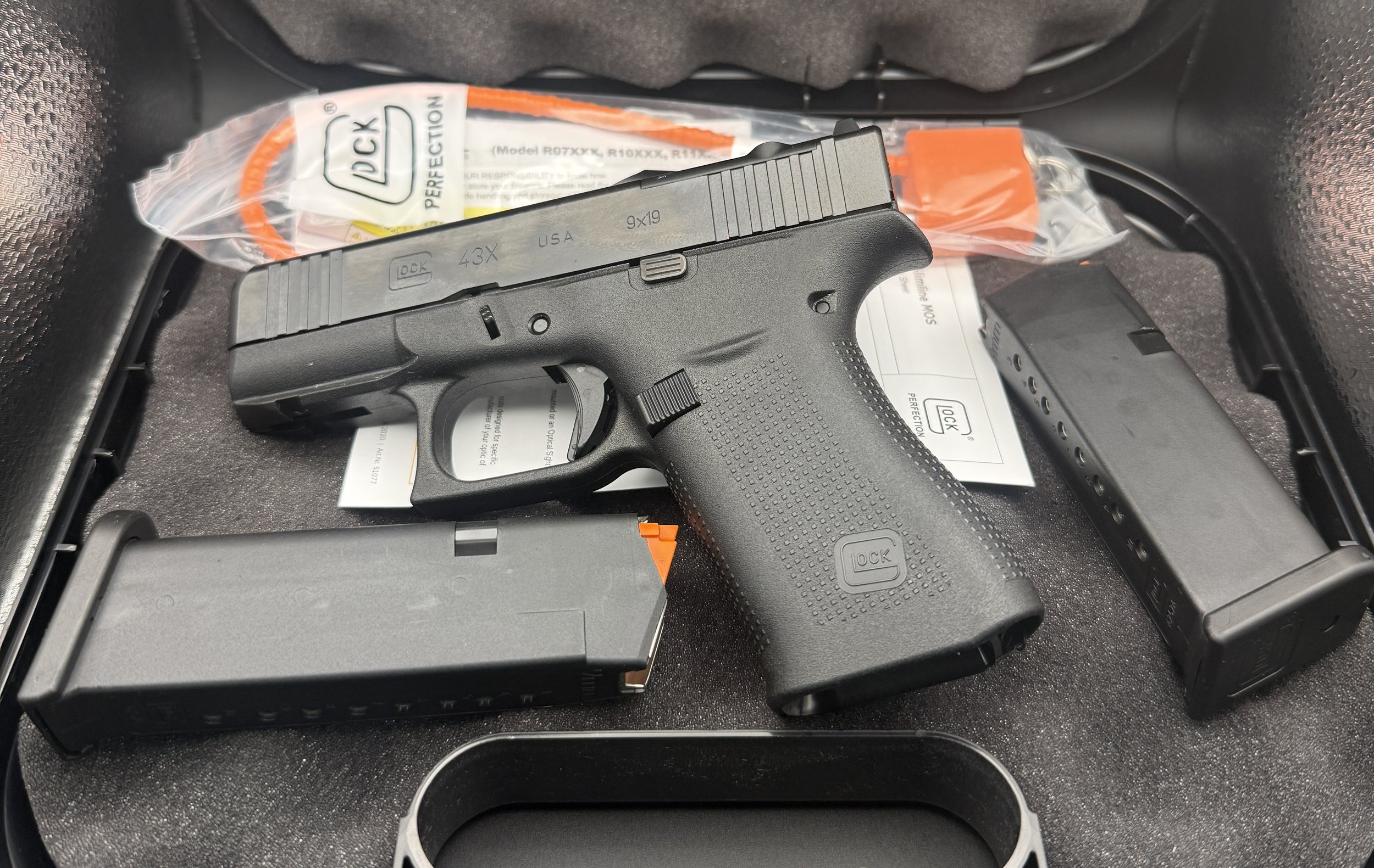 $485 Glock 43x MOS 10rd Mags  (2 In stock)